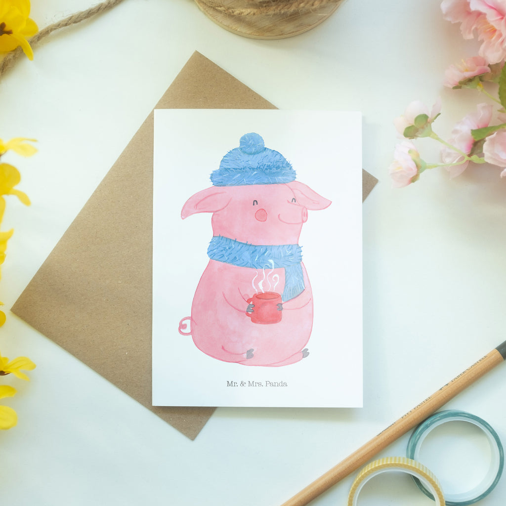 Grußkarte Glühschwein Klappkarte, Einladungskarte, Glückwunschkarte, Hochzeitskarte, Geburtstagskarte, Karte, Winter, Weihnachten, Weihnachtsdeko, Nikolaus, Advent, Heiligabend, Wintermotiv, Glühschwein, Glühwein, Weihnachtsmarkt, Punsch