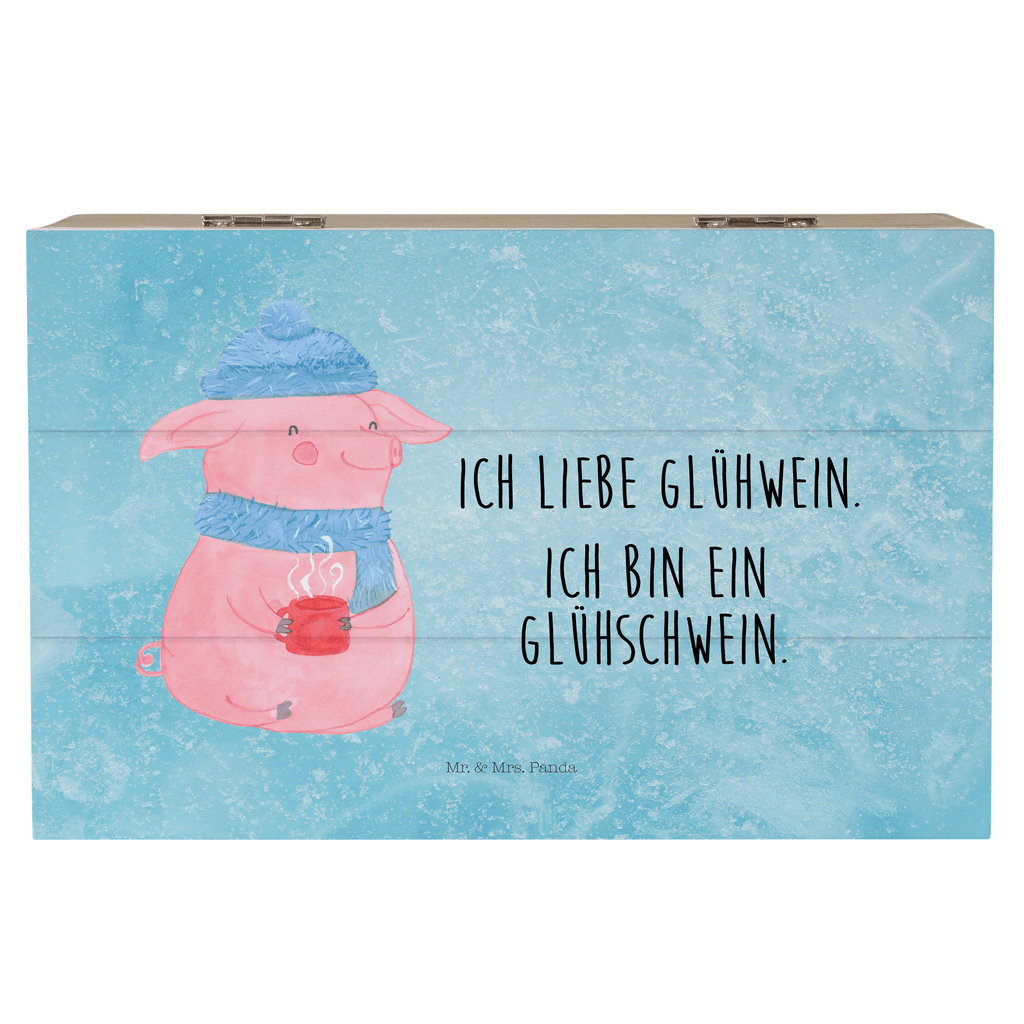 Holzkiste Glühschwein Holzkiste, Kiste, Schatzkiste, Truhe, Schatulle, XXL, Erinnerungsbox, Erinnerungskiste, Dekokiste, Aufbewahrungsbox, Winter, Weihnachten, Weihnachtsdeko, Nikolaus, Advent, Heiligabend, Wintermotiv, Glühschwein, Glühwein, Weihnachtsmarkt, Punsch
