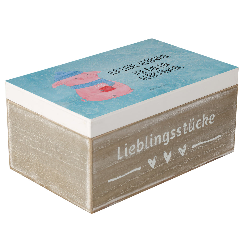 Holzkiste Glühschwein Holzkiste, Kiste, Schatzkiste, Truhe, Schatulle, XXL, Erinnerungsbox, Erinnerungskiste, Dekokiste, Aufbewahrungsbox, Winter, Weihnachten, Weihnachtsdeko, Nikolaus, Advent, Heiligabend, Wintermotiv, Glühschwein, Glühwein, Weihnachtsmarkt, Punsch
