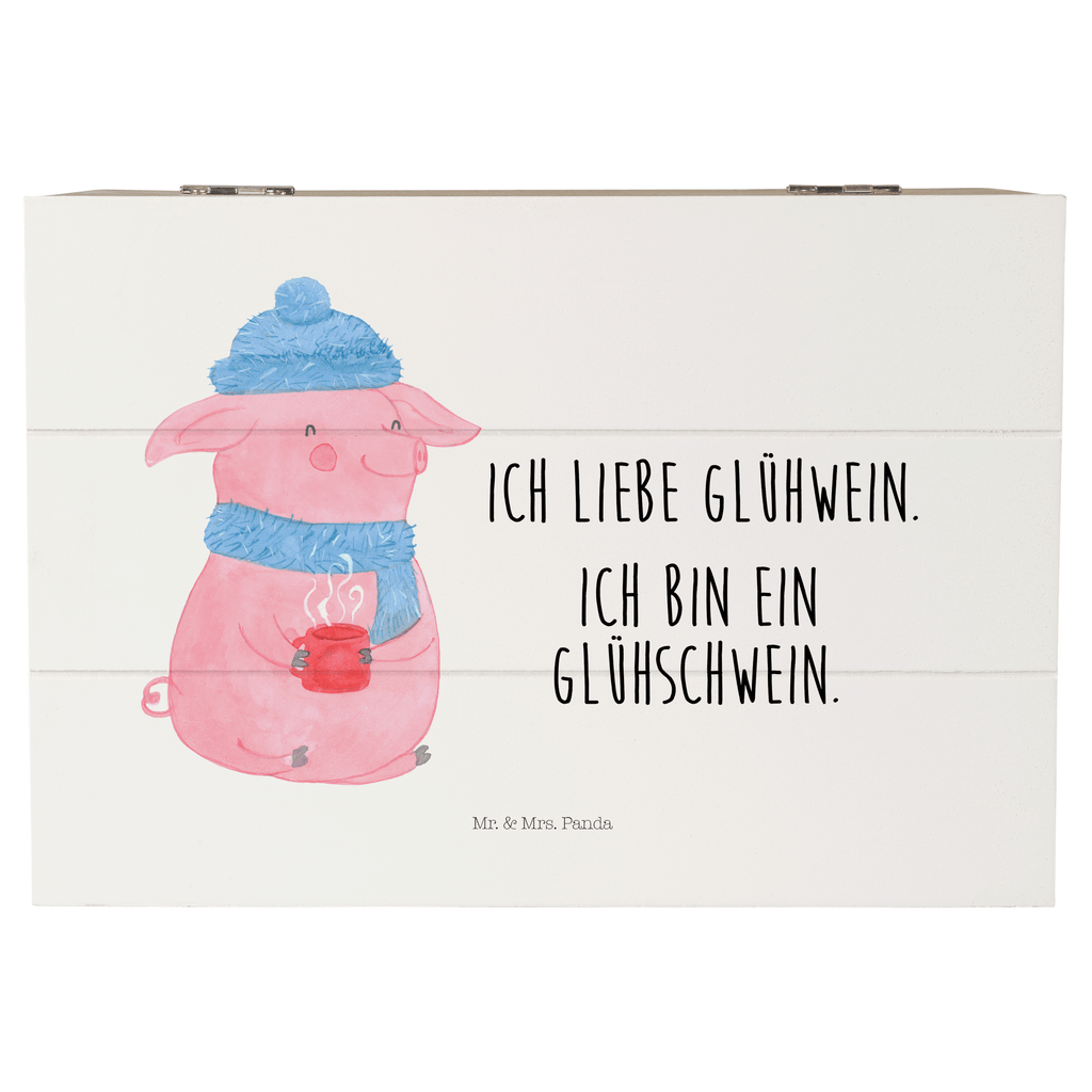 Holzkiste Glühschwein Holzkiste, Kiste, Schatzkiste, Truhe, Schatulle, XXL, Erinnerungsbox, Erinnerungskiste, Dekokiste, Aufbewahrungsbox, Winter, Weihnachten, Weihnachtsdeko, Nikolaus, Advent, Heiligabend, Wintermotiv, Glühschwein, Glühwein, Weihnachtsmarkt, Punsch