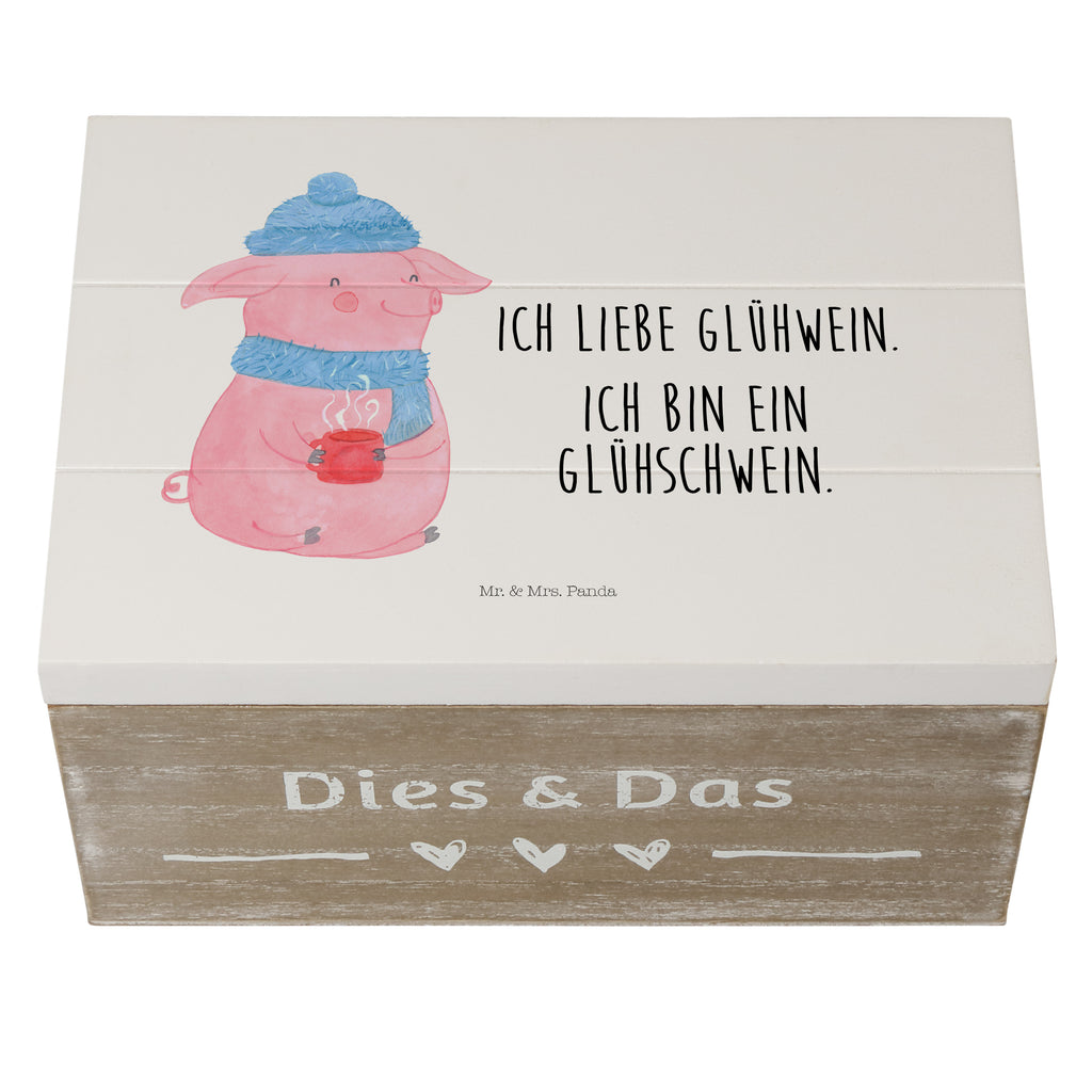 Holzkiste Glühschwein Holzkiste, Kiste, Schatzkiste, Truhe, Schatulle, XXL, Erinnerungsbox, Erinnerungskiste, Dekokiste, Aufbewahrungsbox, Winter, Weihnachten, Weihnachtsdeko, Nikolaus, Advent, Heiligabend, Wintermotiv, Glühschwein, Glühwein, Weihnachtsmarkt, Punsch