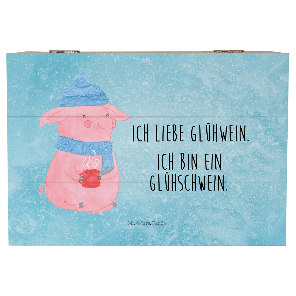 Holzkiste Glühschwein Holzkiste, Kiste, Schatzkiste, Truhe, Schatulle, XXL, Erinnerungsbox, Erinnerungskiste, Dekokiste, Aufbewahrungsbox, Winter, Weihnachten, Weihnachtsdeko, Nikolaus, Advent, Heiligabend, Wintermotiv, Glühschwein, Glühwein, Weihnachtsmarkt, Punsch