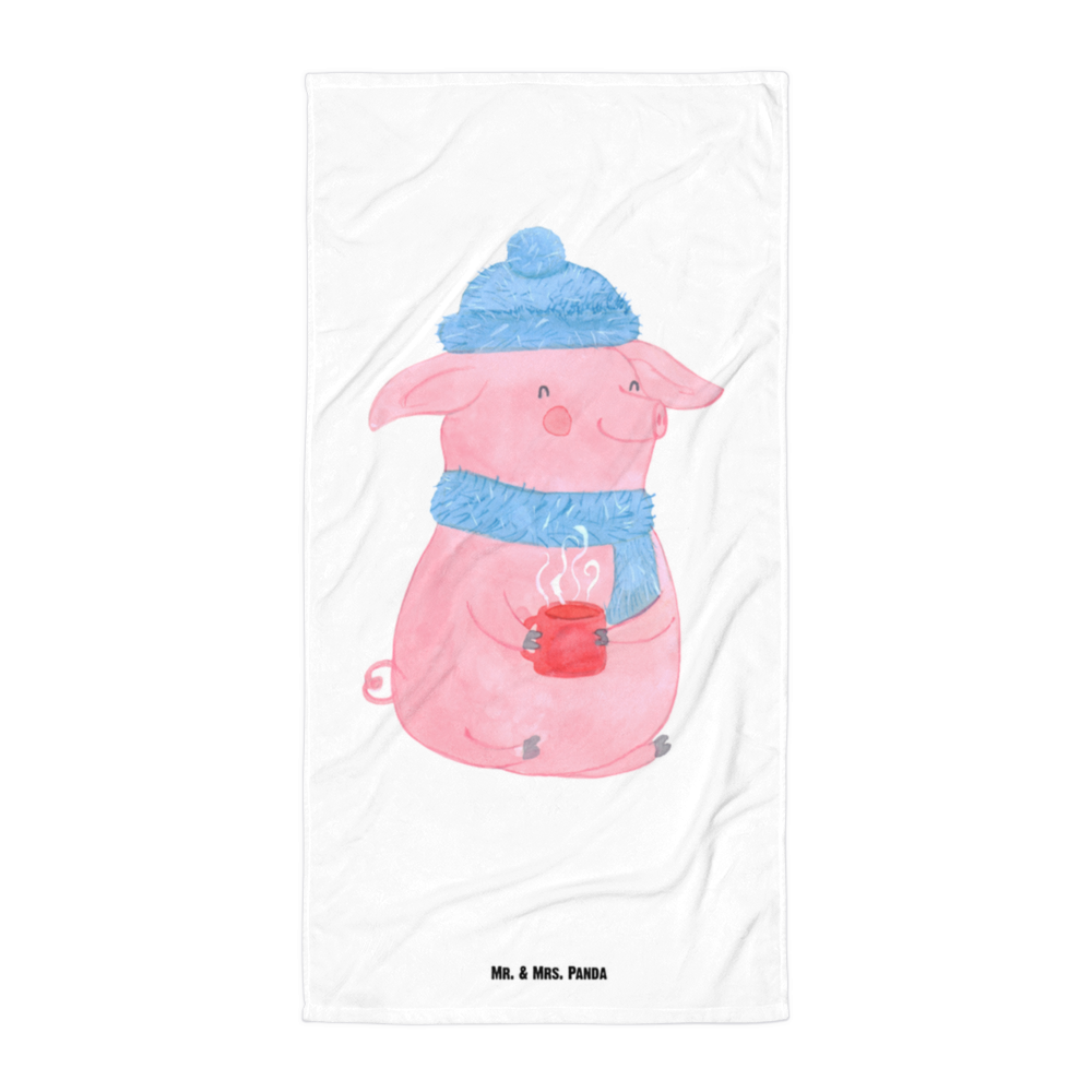 XL Badehandtuch Glühschwein Handtuch, Badetuch, Duschtuch, Strandtuch, Saunatuch, Winter, Weihnachten, Weihnachtsdeko, Nikolaus, Advent, Heiligabend, Wintermotiv, Glühschwein, Glühwein, Weihnachtsmarkt, Punsch