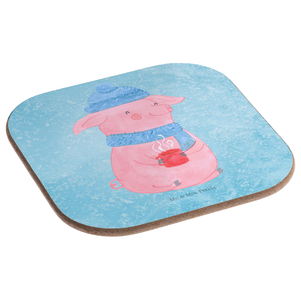 Quadratische Untersetzer Glühschwein Bierdeckel, Glasuntersetzer, Untersetzer Gläser, Getränkeuntersetzer, Winter, Weihnachten, Weihnachtsdeko, Nikolaus, Advent, Heiligabend, Wintermotiv, Glühschwein, Glühwein, Weihnachtsmarkt, Punsch
