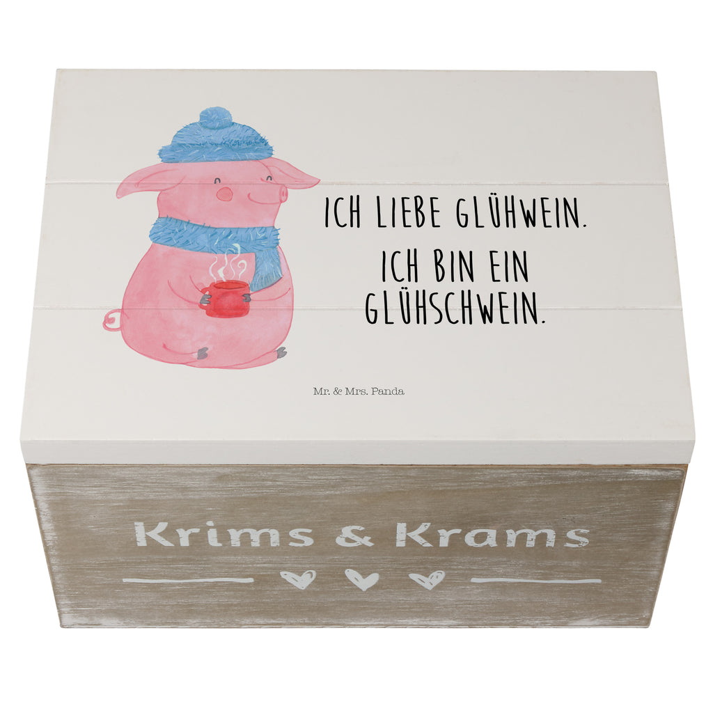 Holzkiste Glühschwein Holzkiste, Kiste, Schatzkiste, Truhe, Schatulle, XXL, Erinnerungsbox, Erinnerungskiste, Dekokiste, Aufbewahrungsbox, Winter, Weihnachten, Weihnachtsdeko, Nikolaus, Advent, Heiligabend, Wintermotiv, Glühschwein, Glühwein, Weihnachtsmarkt, Punsch