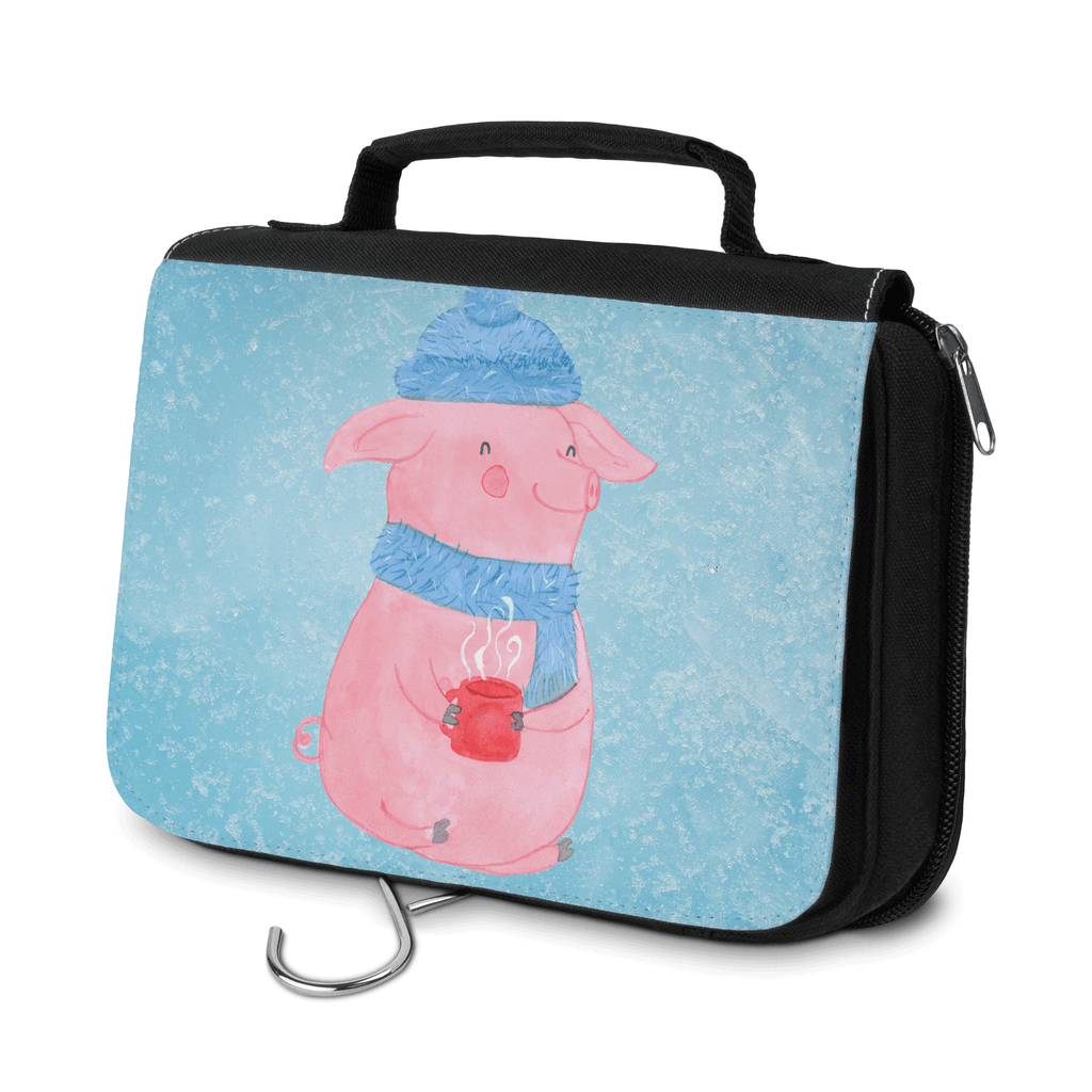 Kulturbeutel Glühschwein Kulturbeutel, Zum Aufhängen, Waschtasche, Kosmetiktasche, Damen, Herren, Aufbewahrungstasche, Schminktasche, Kosmetikbeutel, Organizer, Kulturtasche, Schminkutensil, Winter, Weihnachten, Weihnachtsdeko, Nikolaus, Advent, Heiligabend, Wintermotiv, Glühschwein, Glühwein, Weihnachtsmarkt, Punsch