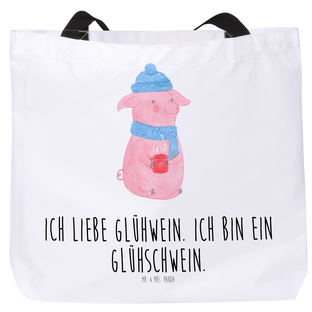 Shopper Glühschwein Beutel, Einkaufstasche, Tasche, Strandtasche, Einkaufsbeutel, Shopper, Schultasche, Freizeittasche, Tragebeutel, Schulbeutel, Alltagstasche, Winter, Weihnachten, Weihnachtsdeko, Nikolaus, Advent, Heiligabend, Wintermotiv, Glühschwein, Glühwein, Weihnachtsmarkt, Punsch
