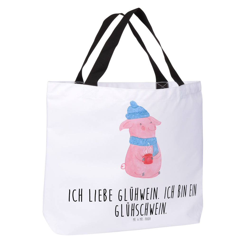 Shopper Glühschwein Beutel, Einkaufstasche, Tasche, Strandtasche, Einkaufsbeutel, Shopper, Schultasche, Freizeittasche, Tragebeutel, Schulbeutel, Alltagstasche, Winter, Weihnachten, Weihnachtsdeko, Nikolaus, Advent, Heiligabend, Wintermotiv, Glühschwein, Glühwein, Weihnachtsmarkt, Punsch