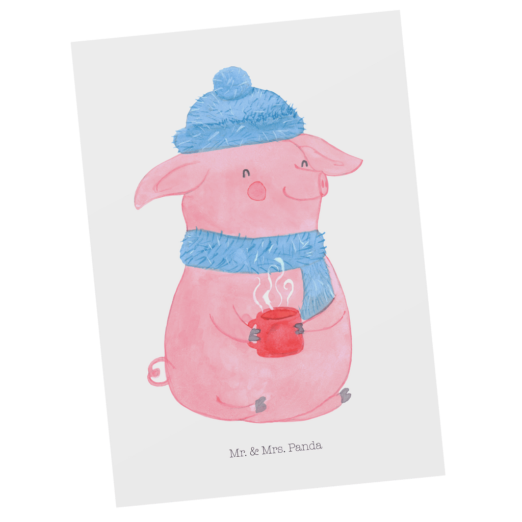 Postkarte Glühschwein Geschenkkarte, Grußkarte, Karte, Einladung, Ansichtskarte, Geburtstagskarte, Einladungskarte, Dankeskarte, Winter, Weihnachten, Weihnachtsdeko, Nikolaus, Advent, Heiligabend, Wintermotiv, Glühschwein, Glühwein, Weihnachtsmarkt, Punsch