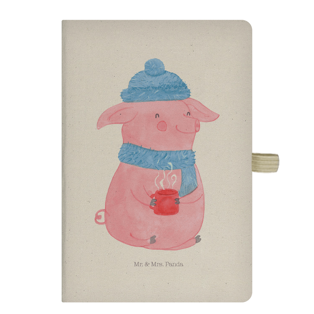 DIN A5 Baumwoll Notizbuch Glühschwein Notizen, Eintragebuch, Tagebuch, Notizblock, Adressbuch, Journal, Kladde, Skizzenbuch, Notizheft, Schreibbuch, Schreibheft, Winter, Weihnachten, Weihnachtsdeko, Nikolaus, Advent, Heiligabend, Wintermotiv, Glühschwein, Glühwein, Weihnachtsmarkt, Punsch