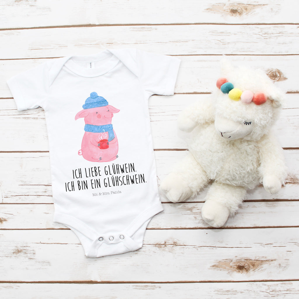Organic Baby Body Glühschwein Babykleidung, Babystrampler, Strampler, Wickelbody, Baby Erstausstattung, Junge, Mädchen, Winter, Weihnachten, Weihnachtsdeko, Nikolaus, Advent, Heiligabend, Wintermotiv, Glühschwein, Glühwein, Weihnachtsmarkt, Punsch