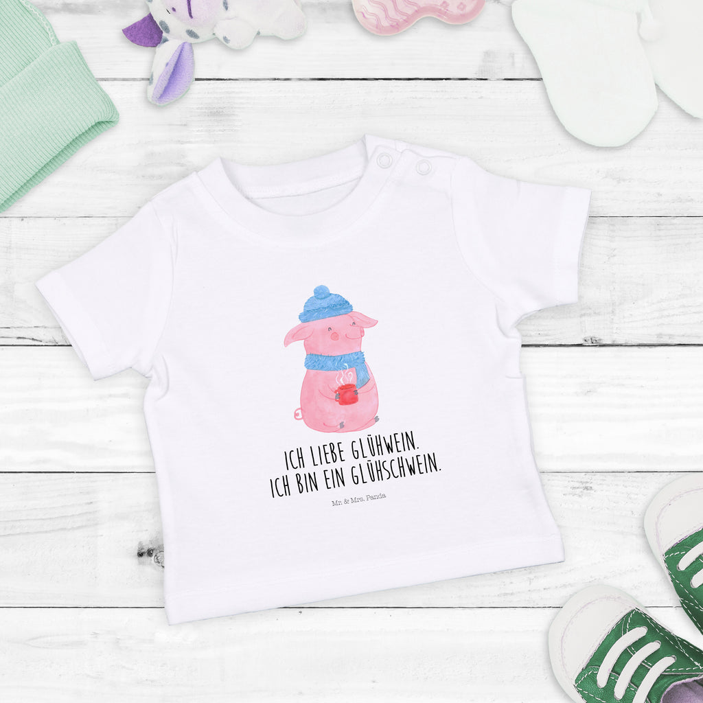 Organic Baby Shirt Glühschwein Baby T-Shirt, Jungen Baby T-Shirt, Mädchen Baby T-Shirt, Shirt, Winter, Weihnachten, Weihnachtsdeko, Nikolaus, Advent, Heiligabend, Wintermotiv, Glühschwein, Glühwein, Weihnachtsmarkt, Punsch