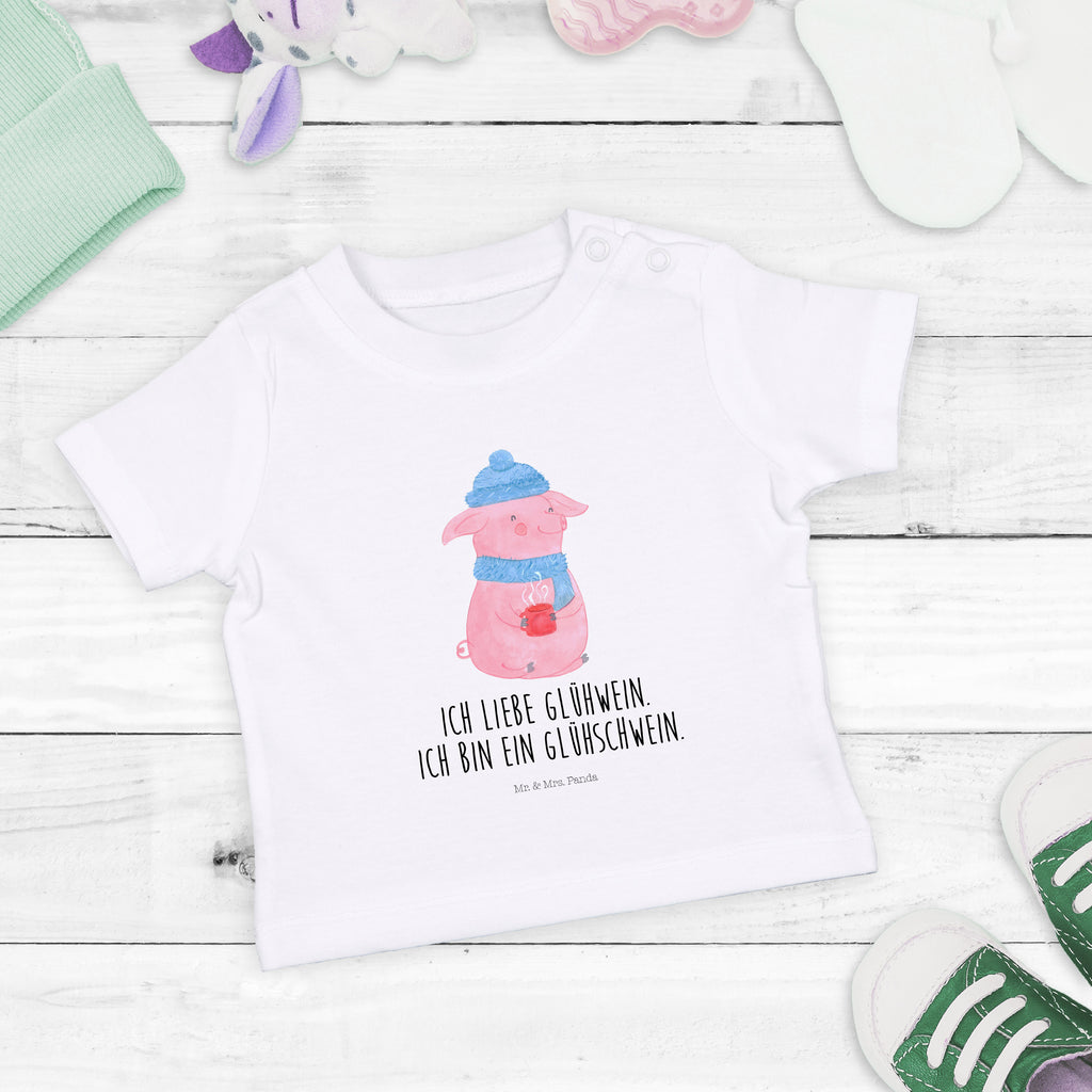 Organic Baby Shirt Glühschwein Baby T-Shirt, Jungen Baby T-Shirt, Mädchen Baby T-Shirt, Shirt, Winter, Weihnachten, Weihnachtsdeko, Nikolaus, Advent, Heiligabend, Wintermotiv, Glühschwein, Glühwein, Weihnachtsmarkt, Punsch