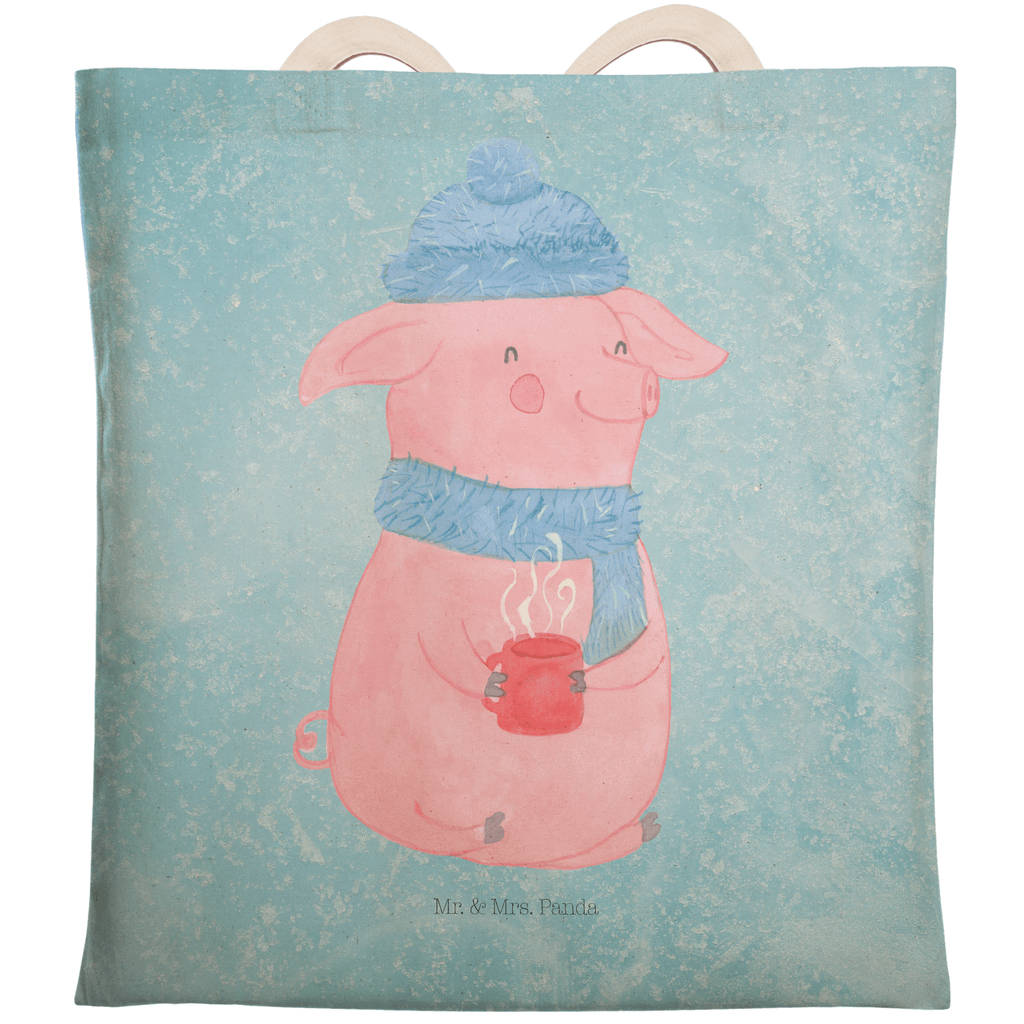 Einkaufstasche Glühschwein Tragetasche, Tasche, Beutel, Stofftasche, Baumwolltasche, Umhängetasche, Shopper, Winter, Weihnachten, Weihnachtsdeko, Nikolaus, Advent, Heiligabend, Wintermotiv, Glühschwein, Glühwein, Weihnachtsmarkt, Punsch