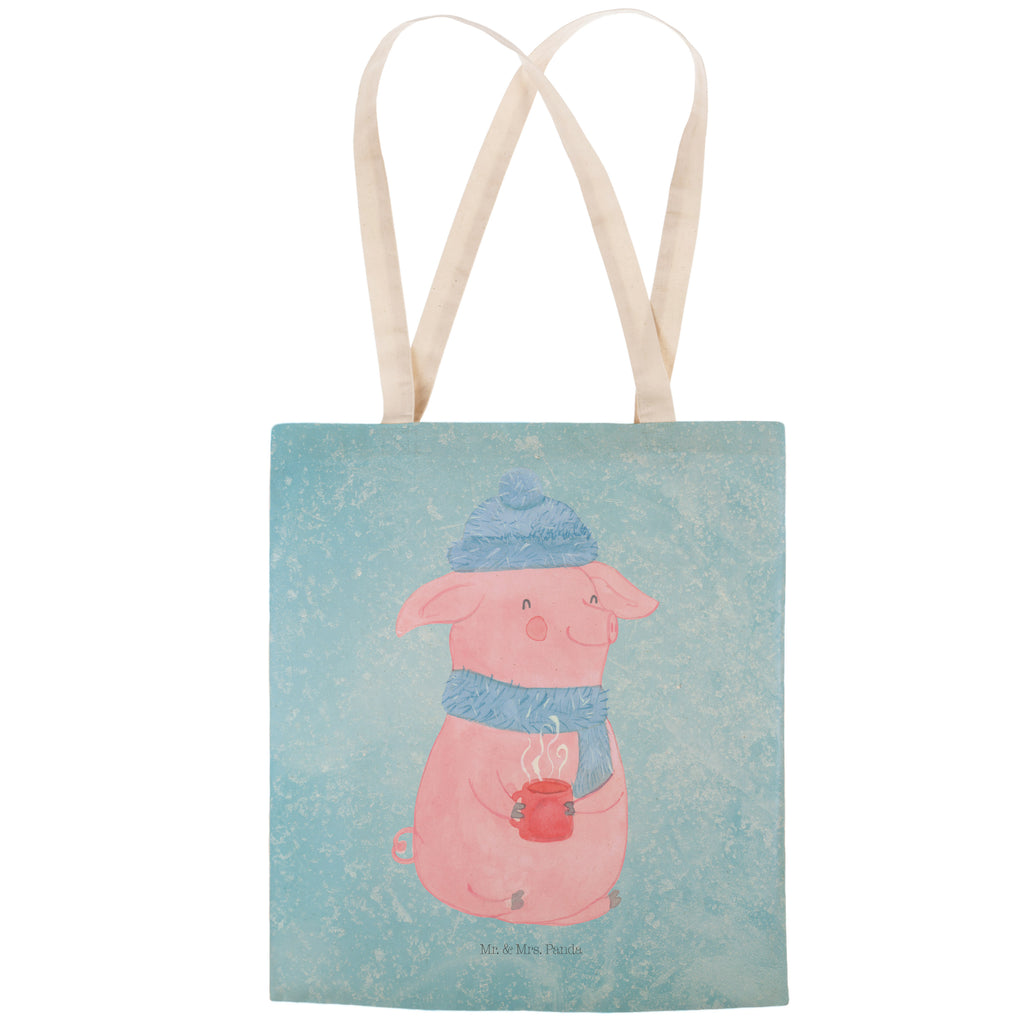 Einkaufstasche Glühschwein Tragetasche, Tasche, Beutel, Stofftasche, Baumwolltasche, Umhängetasche, Shopper, Winter, Weihnachten, Weihnachtsdeko, Nikolaus, Advent, Heiligabend, Wintermotiv, Glühschwein, Glühwein, Weihnachtsmarkt, Punsch
