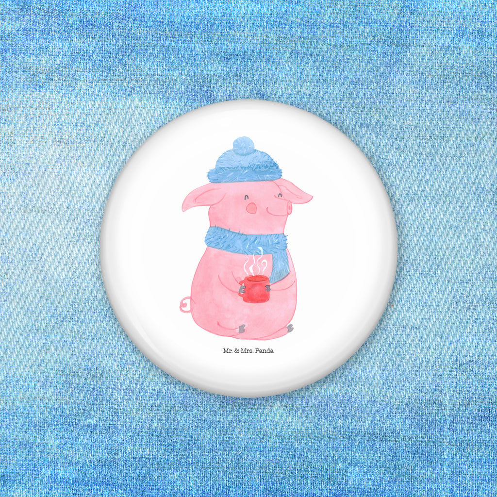 50mm Button Glühschwein 50mm Button, Button, Pin, Anstecknadel, Winter, Weihnachten, Weihnachtsdeko, Nikolaus, Advent, Heiligabend, Wintermotiv, Glühschwein, Glühwein, Weihnachtsmarkt, Punsch