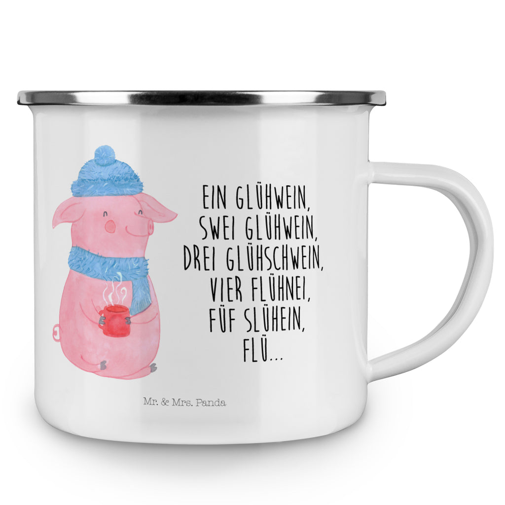Camping Emaille Tasse Lallelndes Glühschwein Campingtasse, Trinkbecher, Metalltasse, Outdoor Tasse, Emaille Trinkbecher, Blechtasse Outdoor, Emaille Campingbecher, Edelstahl Trinkbecher, Metalltasse für Camping, Kaffee Blechtasse, Camping Tasse Metall, Winter, Weihnachten, Weihnachtsdeko, Nikolaus, Advent, Heiligabend, Wintermotiv, Glühwein, Betrunken, Weihnachtsmarkt, Spruch