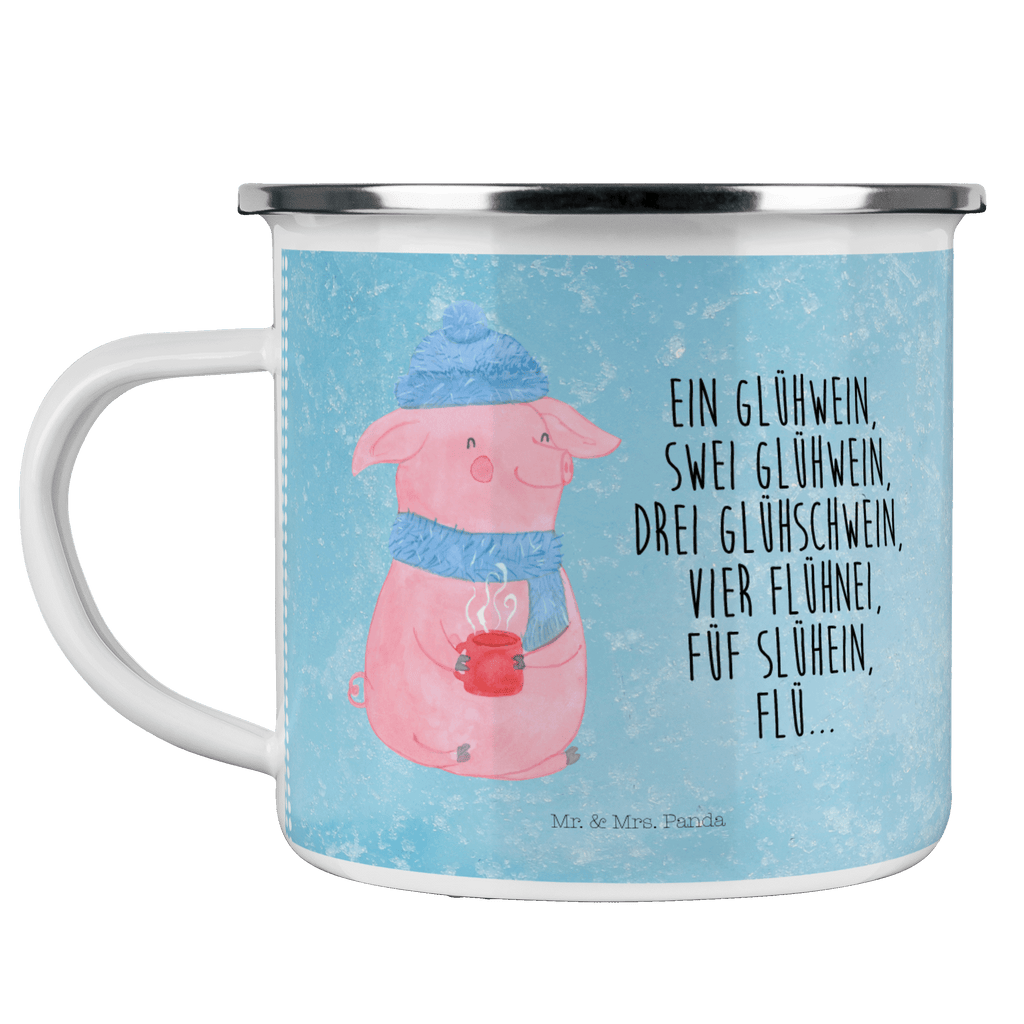Camping Emaille Tasse Lallelndes Glühschwein Campingtasse, Trinkbecher, Metalltasse, Outdoor Tasse, Emaille Trinkbecher, Blechtasse Outdoor, Emaille Campingbecher, Edelstahl Trinkbecher, Metalltasse für Camping, Kaffee Blechtasse, Camping Tasse Metall, Winter, Weihnachten, Weihnachtsdeko, Nikolaus, Advent, Heiligabend, Wintermotiv, Glühwein, Betrunken, Weihnachtsmarkt, Spruch