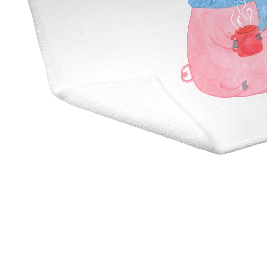 Gäste Handtuch Lallelndes Glühschwein Gästetuch, Reisehandtuch, Sport Handtuch, Frottier, Kinder Handtuch, Winter, Weihnachten, Weihnachtsdeko, Nikolaus, Advent, Heiligabend, Wintermotiv, Glühwein, Betrunken, Weihnachtsmarkt, Spruch