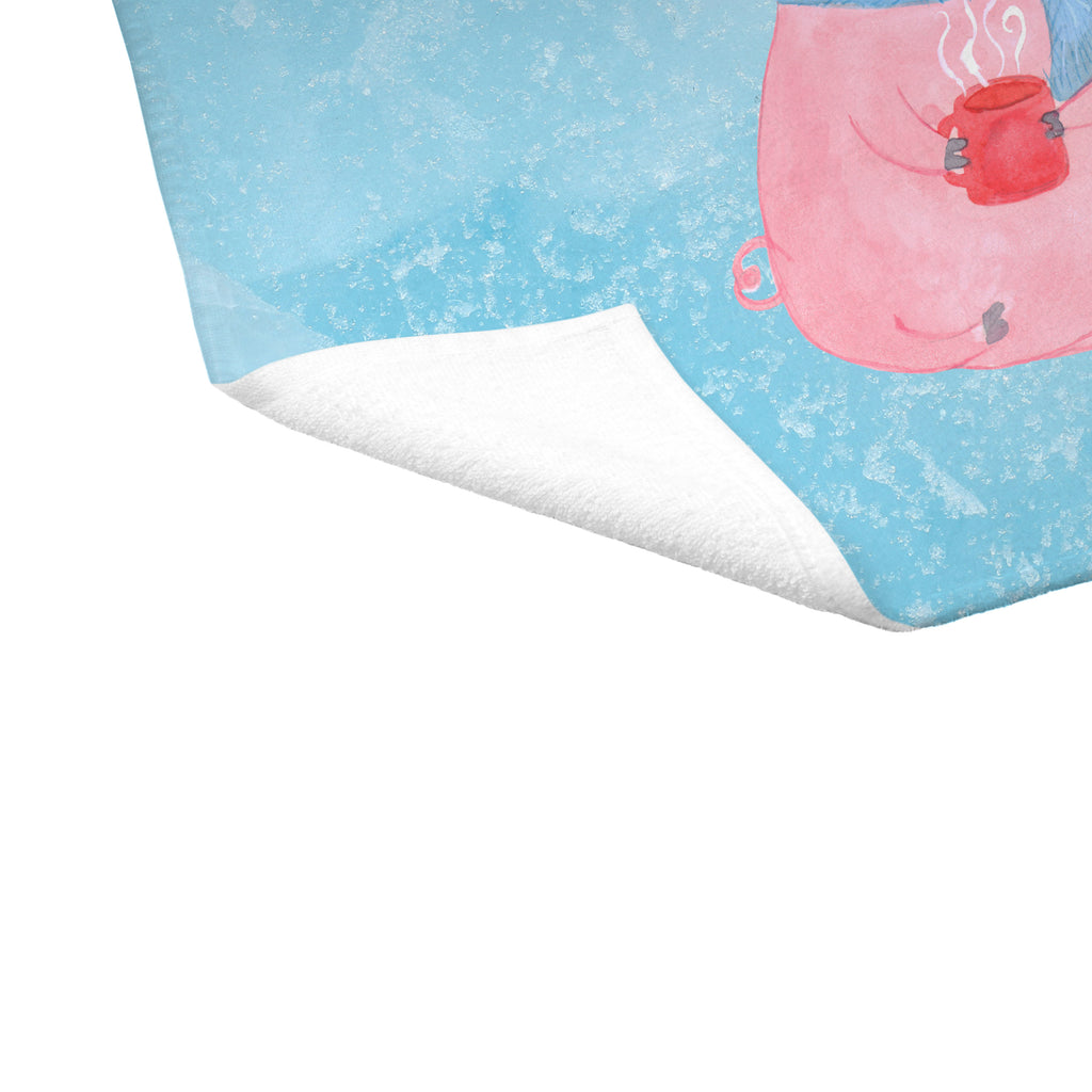 Gäste Handtuch Lallelndes Glühschwein Gästetuch, Reisehandtuch, Sport Handtuch, Frottier, Kinder Handtuch, Winter, Weihnachten, Weihnachtsdeko, Nikolaus, Advent, Heiligabend, Wintermotiv, Glühwein, Betrunken, Weihnachtsmarkt, Spruch