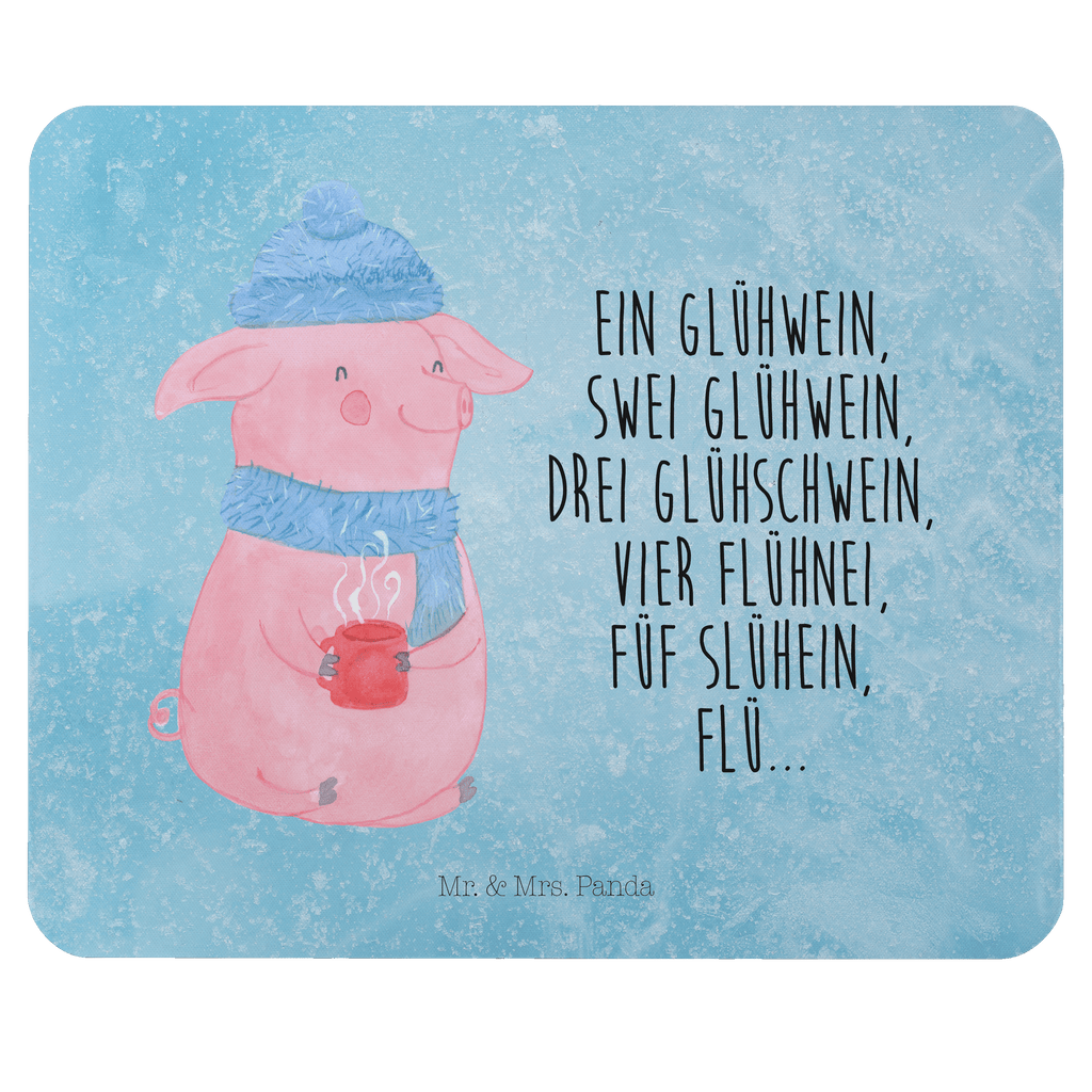 Mauspad Lallelndes Glühschwein Mousepad, Computer zubehör, Büroausstattung, PC Zubehör, Arbeitszimmer, Mauspad, Einzigartiges Mauspad, Designer Mauspad, Winter, Weihnachten, Weihnachtsdeko, Nikolaus, Advent, Heiligabend, Wintermotiv, Glühwein, Betrunken, Weihnachtsmarkt, Spruch