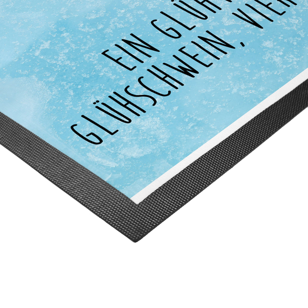 Fußmatte Lallelndes Glühschwein Türvorleger, Schmutzmatte, Fußabtreter, Matte, Schmutzfänger, Fußabstreifer, Schmutzfangmatte, Türmatte, Motivfußmatte, Haustürmatte, Vorleger, Winter, Weihnachten, Weihnachtsdeko, Nikolaus, Advent, Heiligabend, Wintermotiv, Glühwein, Betrunken, Weihnachtsmarkt, Spruch