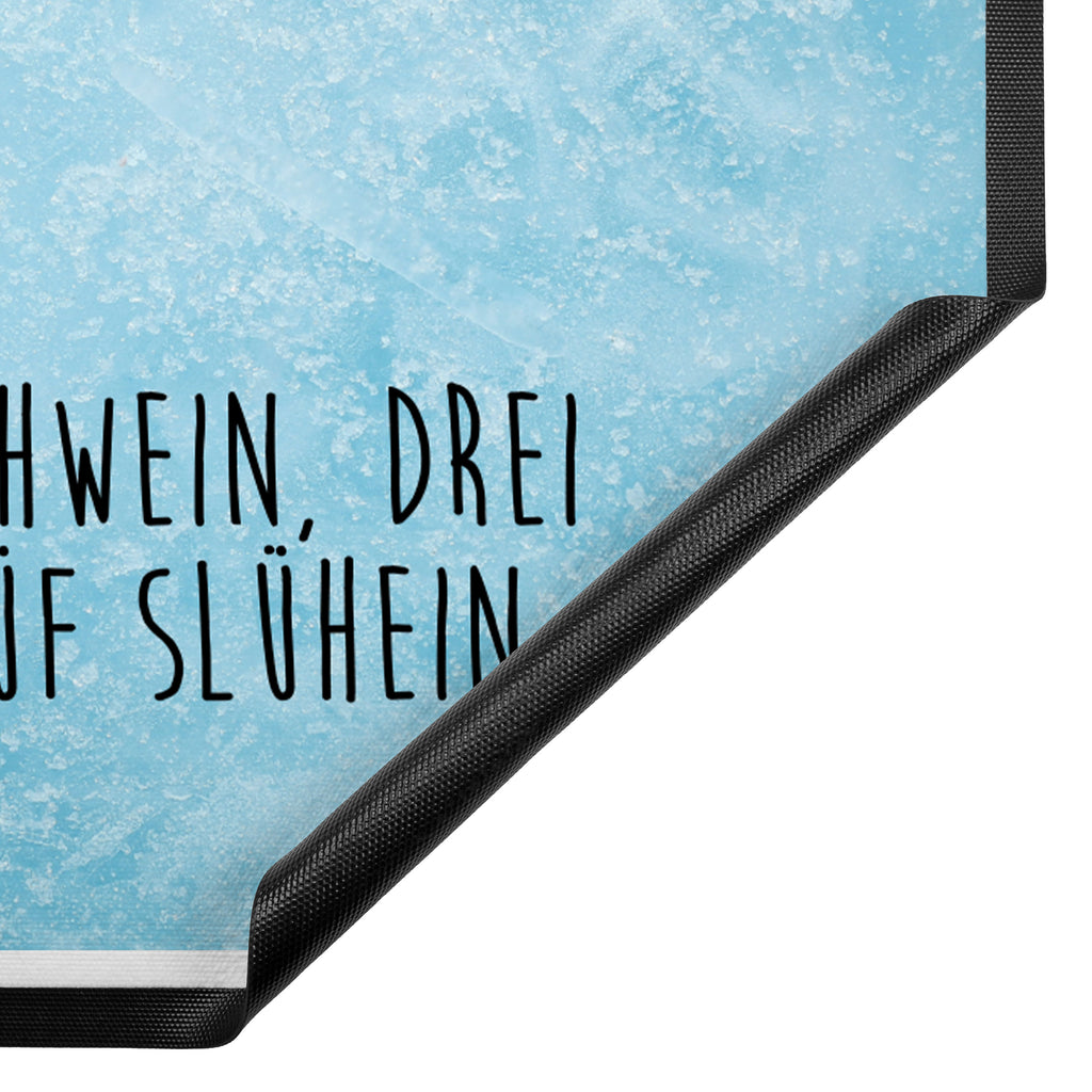 Fußmatte Lallelndes Glühschwein Türvorleger, Schmutzmatte, Fußabtreter, Matte, Schmutzfänger, Fußabstreifer, Schmutzfangmatte, Türmatte, Motivfußmatte, Haustürmatte, Vorleger, Winter, Weihnachten, Weihnachtsdeko, Nikolaus, Advent, Heiligabend, Wintermotiv, Glühwein, Betrunken, Weihnachtsmarkt, Spruch