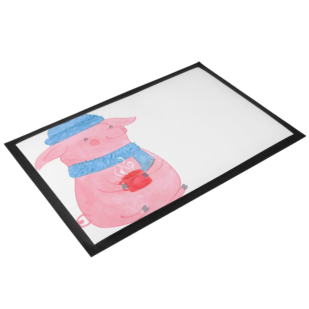 Fußmatte Lallelndes Glühschwein Türvorleger, Schmutzmatte, Fußabtreter, Matte, Schmutzfänger, Fußabstreifer, Schmutzfangmatte, Türmatte, Motivfußmatte, Haustürmatte, Vorleger, Winter, Weihnachten, Weihnachtsdeko, Nikolaus, Advent, Heiligabend, Wintermotiv, Glühwein, Betrunken, Weihnachtsmarkt, Spruch