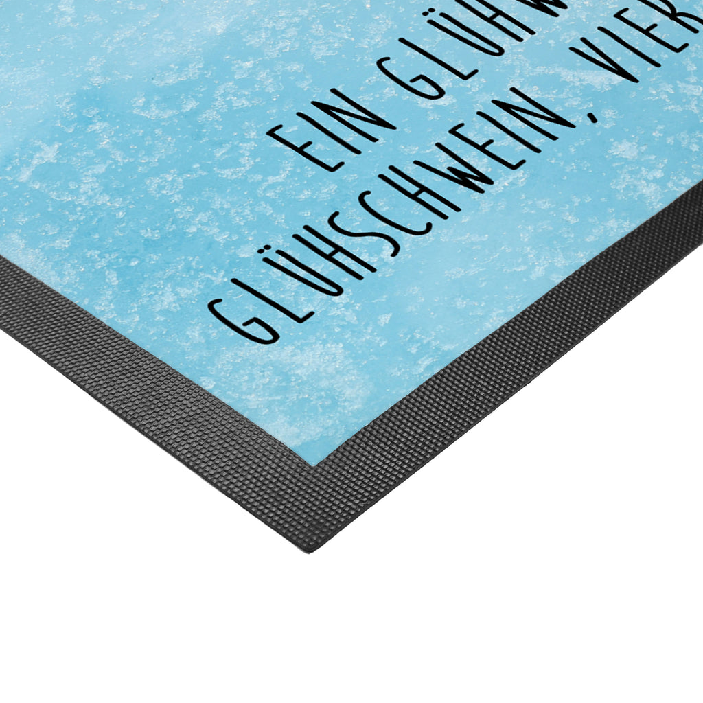 Fußmatte Lallelndes Glühschwein Türvorleger, Schmutzmatte, Fußabtreter, Matte, Schmutzfänger, Fußabstreifer, Schmutzfangmatte, Türmatte, Motivfußmatte, Haustürmatte, Vorleger, Winter, Weihnachten, Weihnachtsdeko, Nikolaus, Advent, Heiligabend, Wintermotiv, Glühwein, Betrunken, Weihnachtsmarkt, Spruch