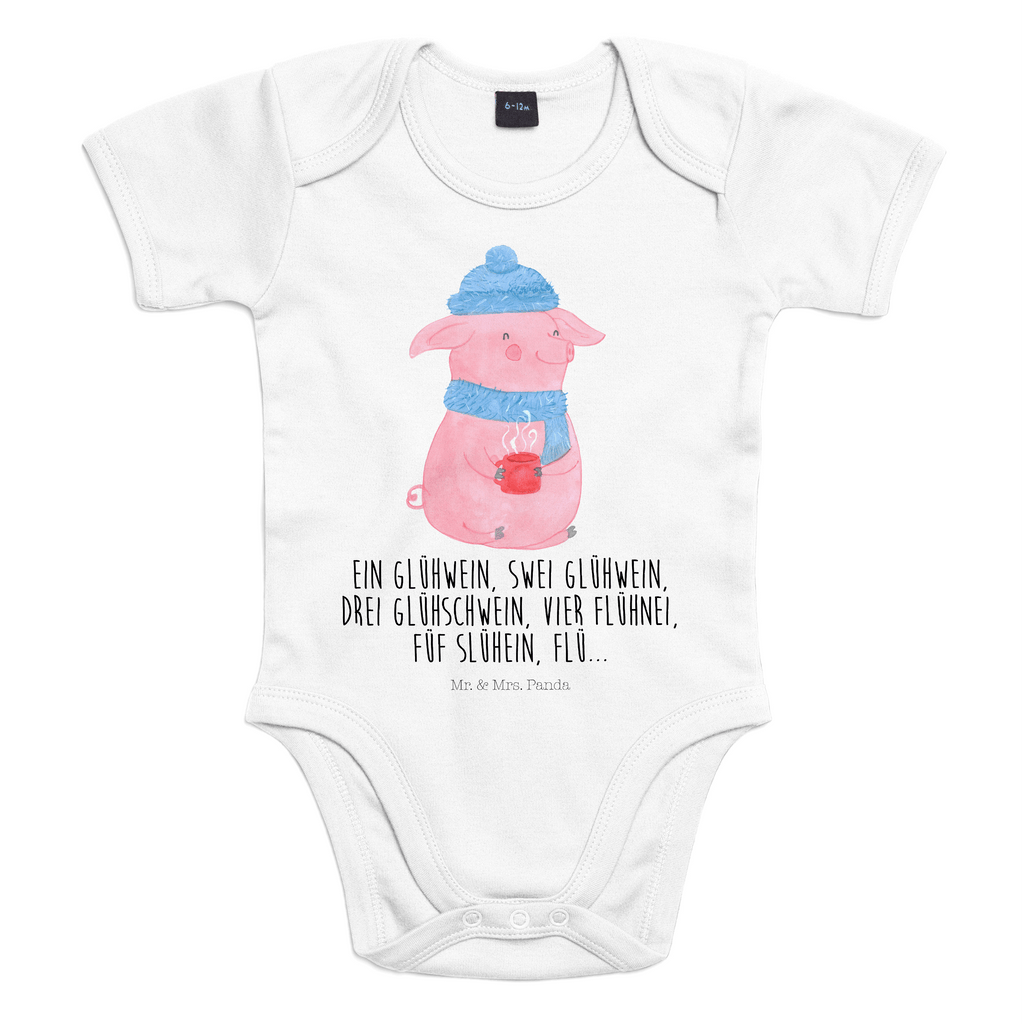 Organic Baby Body Lallelndes Glühschwein Babykleidung, Babystrampler, Strampler, Wickelbody, Baby Erstausstattung, Junge, Mädchen, Winter, Weihnachten, Weihnachtsdeko, Nikolaus, Advent, Heiligabend, Wintermotiv, Glühwein, Betrunken, Weihnachtsmarkt, Spruch