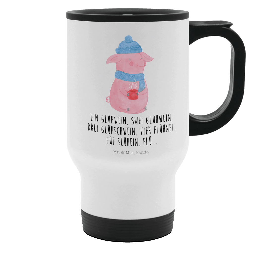 Thermobecher Lallelndes Glühschwein Thermobecher, To Go Becher, Thermotasse, Kaffeebecher, Isolierbecher, Thermobecher To Go, Warmhaltetasse, Edelstahlbecher, Reisebecher, Tasse mit Deckel, Thermobecher für 400 ml, Kaffeetasse zum Mitnehmen, Tasse zum Mitnehmen, Spülmaschinenfest, Winter, Weihnachten, Weihnachtsdeko, Nikolaus, Advent, Heiligabend, Wintermotiv, Glühwein, Betrunken, Weihnachtsmarkt, Spruch