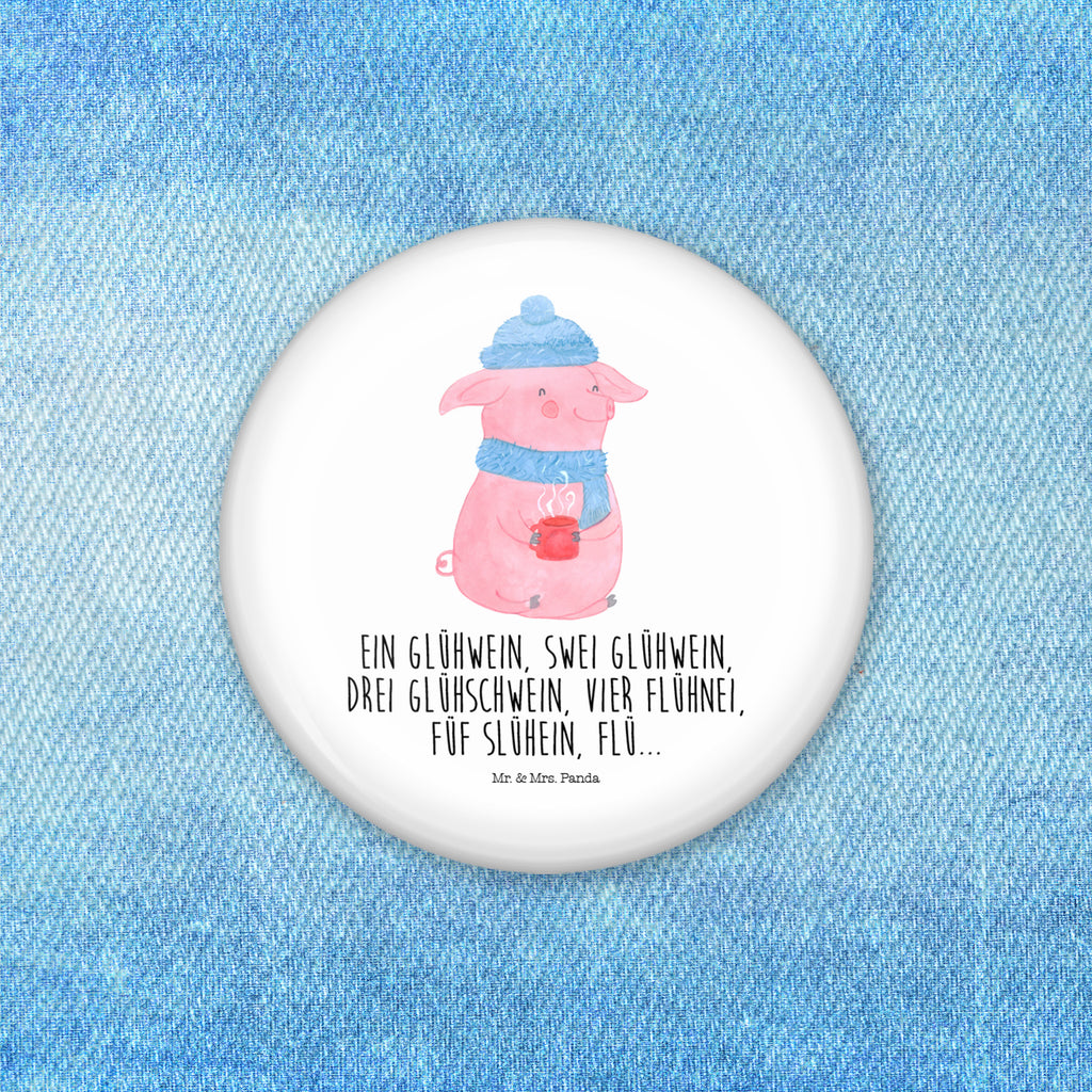 50mm Button Lallelndes Glühschwein 50mm Button, Button, Pin, Anstecknadel, Winter, Weihnachten, Weihnachtsdeko, Nikolaus, Advent, Heiligabend, Wintermotiv, Glühwein, Betrunken, Weihnachtsmarkt, Spruch