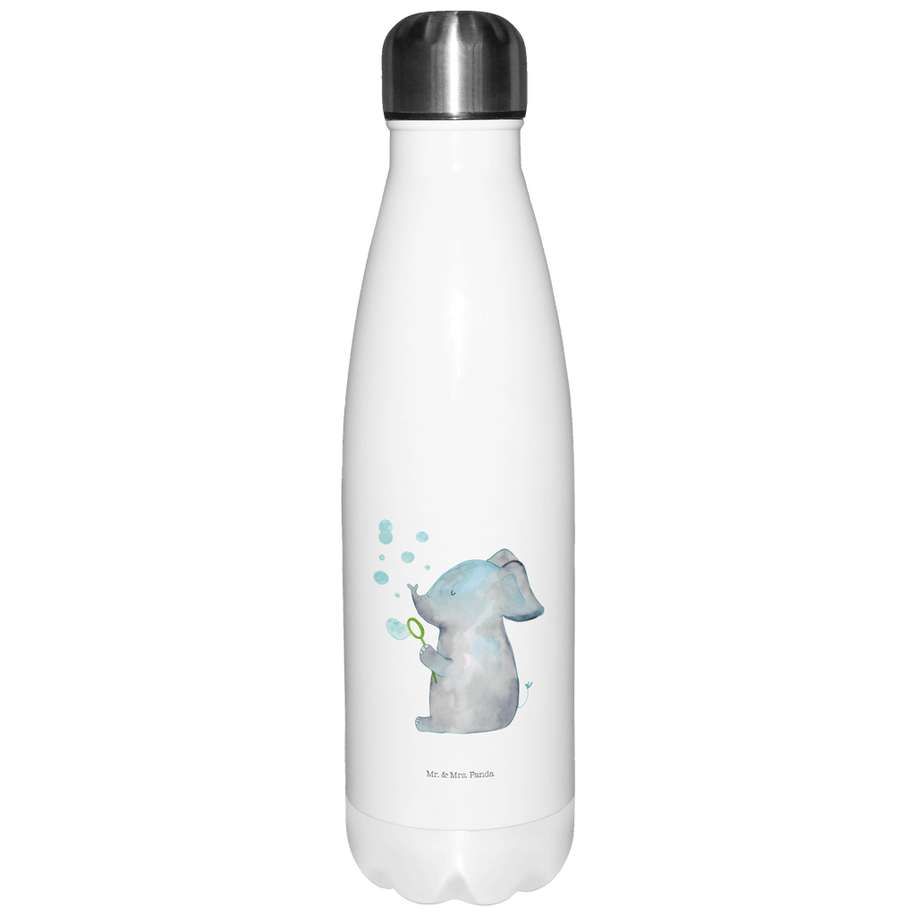 Thermosflasche Elefant Seifenblasen Isolierflasche, Thermoflasche, Trinkflasche, Thermos, Edelstahl, Tiermotive, Gute Laune, lustige Sprüche, Tiere, Elefant, Elefanten, Dickhäter, Rüsseltier, Seifenblasen, Liebe, Heimat, Gefühl. Daheim, Liebesbeweis, Liebesspruch