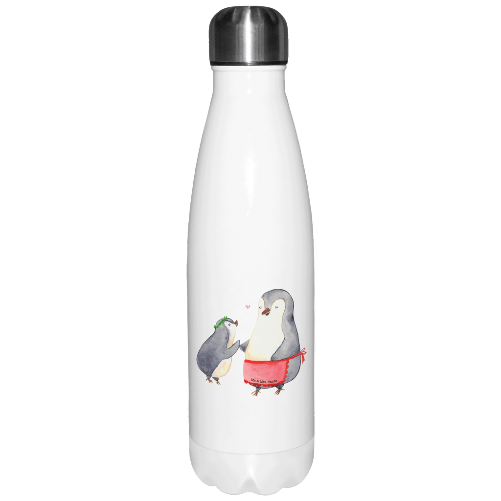 Thermosflasche Pinguin mit Kind Isolierflasche, Thermoflasche, Trinkflasche, Thermos, Edelstahl, Familie, Vatertag, Muttertag, Bruder, Schwester, Mama, Papa, Oma, Opa, Geschenk, Mami, Mutti, Mutter, Geburststag