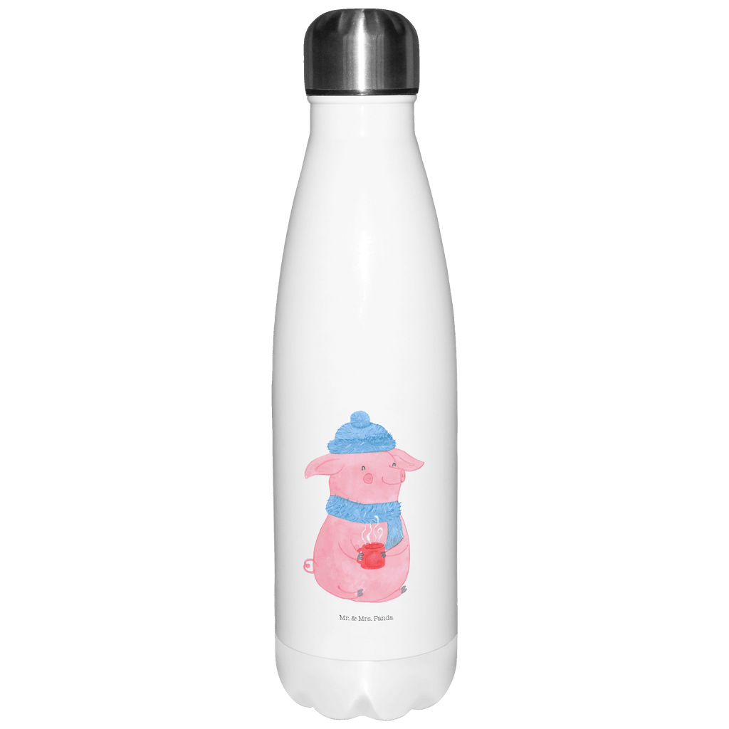 Thermosflasche Lallelndes Glühschwein Isolierflasche, Thermoflasche, Trinkflasche, Thermos, Edelstahl, Winter, Weihnachten, Weihnachtsdeko, Nikolaus, Advent, Heiligabend, Wintermotiv, Glühwein, Betrunken, Weihnachtsmarkt, Spruch