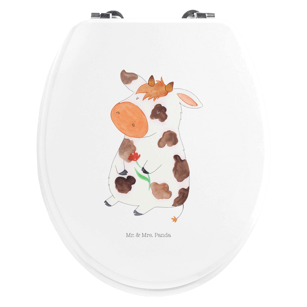 Motiv WC Sitz Kuh Klobrille, Klodeckel, Toilettendeckel, WC-Sitz, Toilette, Bauernhof, Hoftiere, Landwirt, Landwirtin, Kuh, Kühe, Träume, Flausen, Spruch, Magie, Motivtion, Hof, Milch, Milchkuh