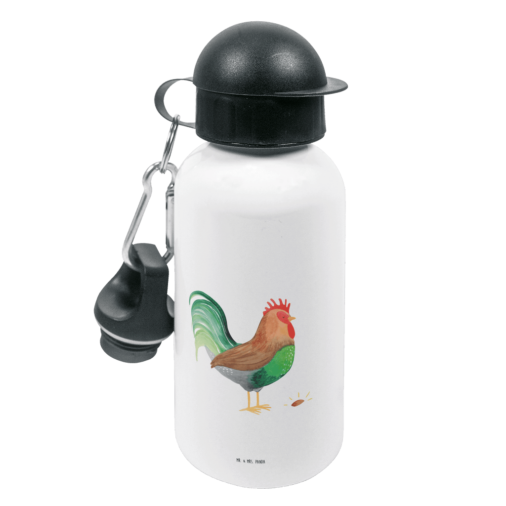 Kindertrinkflasche Hahn mit Korn Kindertrinkflasche, Kinder Trinkflasche, Trinkflasche, Flasche, Kinderflasche, Kinder, Kids, Kindergarten Flasche, Grundschule, Jungs, Mädchen, Bauernhof, Hoftiere, Landwirt, Landwirtin, Hahn, Korn, Henne, Eier, Natur