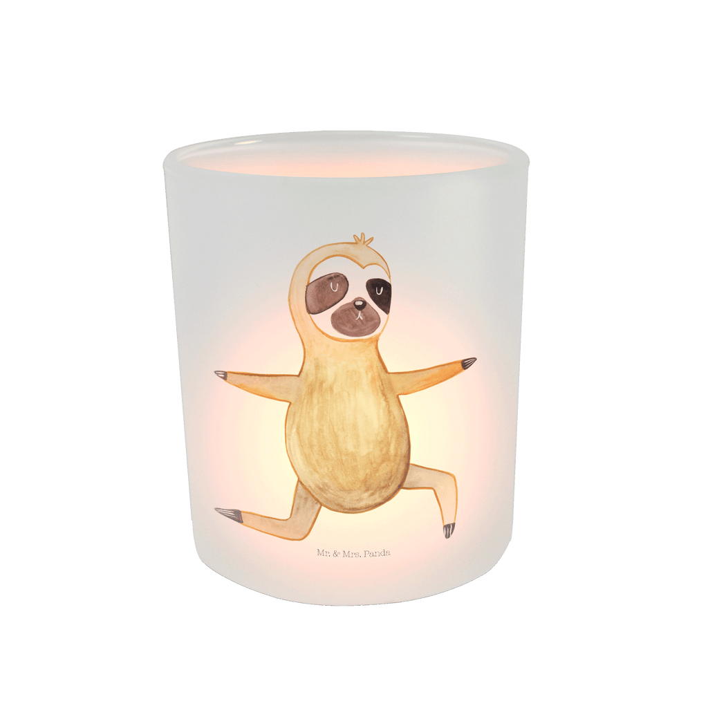 Windlicht Faultier  Yoga Windlicht Glas, Teelichtglas, Teelichthalter, Teelichter, Kerzenglas, Windlicht Kerze, Kerzenlicht, Faultier, Faultier Geschenk, Faultier Deko, Faultiere, faul, Lieblingstier, Yoga, Namaste, Krieger, Yogaübungen, Meditation, Atmung, Gelassenheit, Entspannung