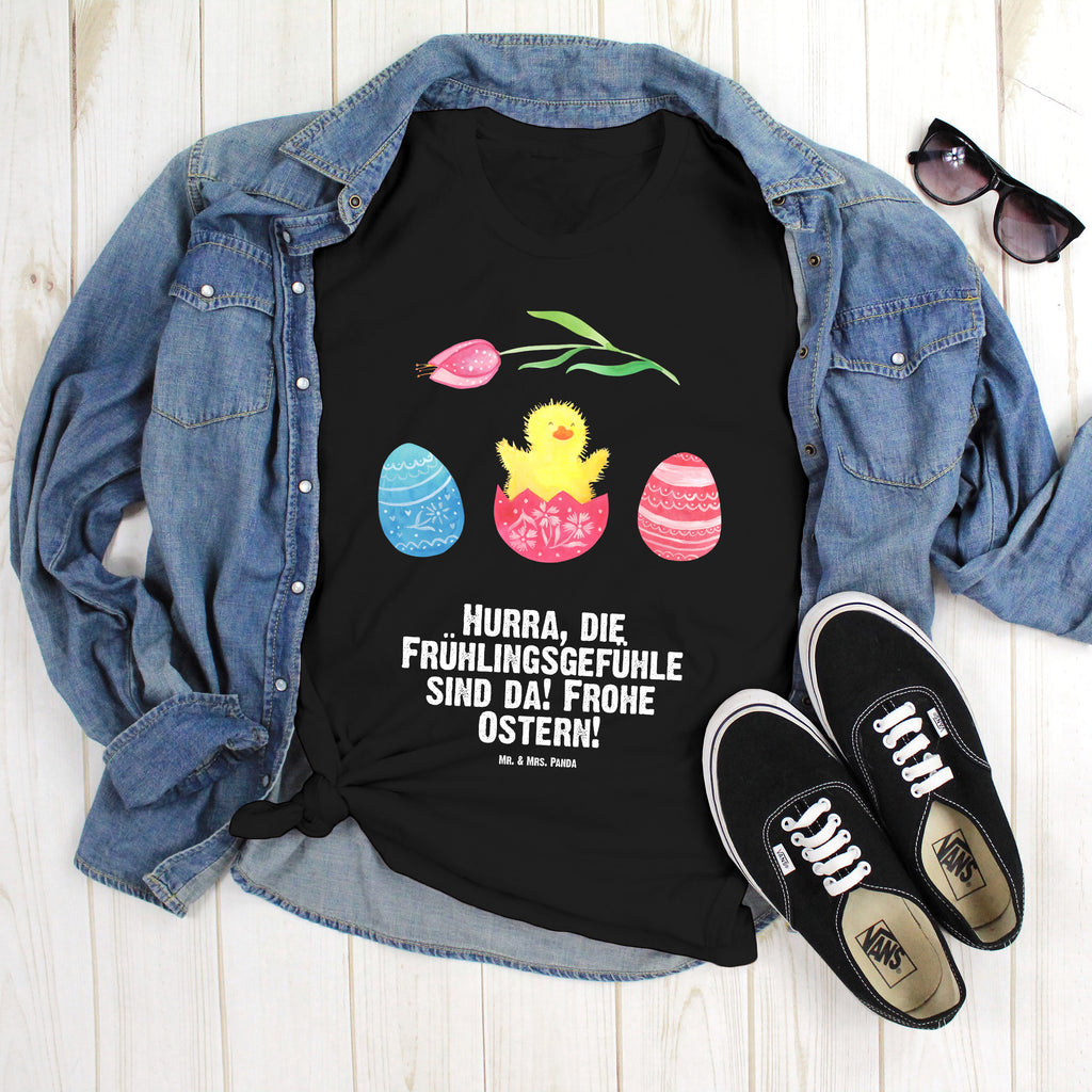 Größe L T-Shirt Küken geschlüpft T-Shirt, Shirt, Tshirt, Lustiges T-Shirt, T-Shirt mit Spruch, Party, Junggesellenabschied, Jubiläum, Geburstag, Herrn, Damen, Männer, Frauen, Schlafshirt, Nachthemd, Sprüche, Ostern, Osterhase, Ostergeschenke, Osternest, Osterdeko, Geschenk zu Ostern, Küken, Osterei, Ostereier, Ei, Frühlingsgefühle, Freude, Grüße, liebe Grüße, Frohe Ostern, Ostergrüße