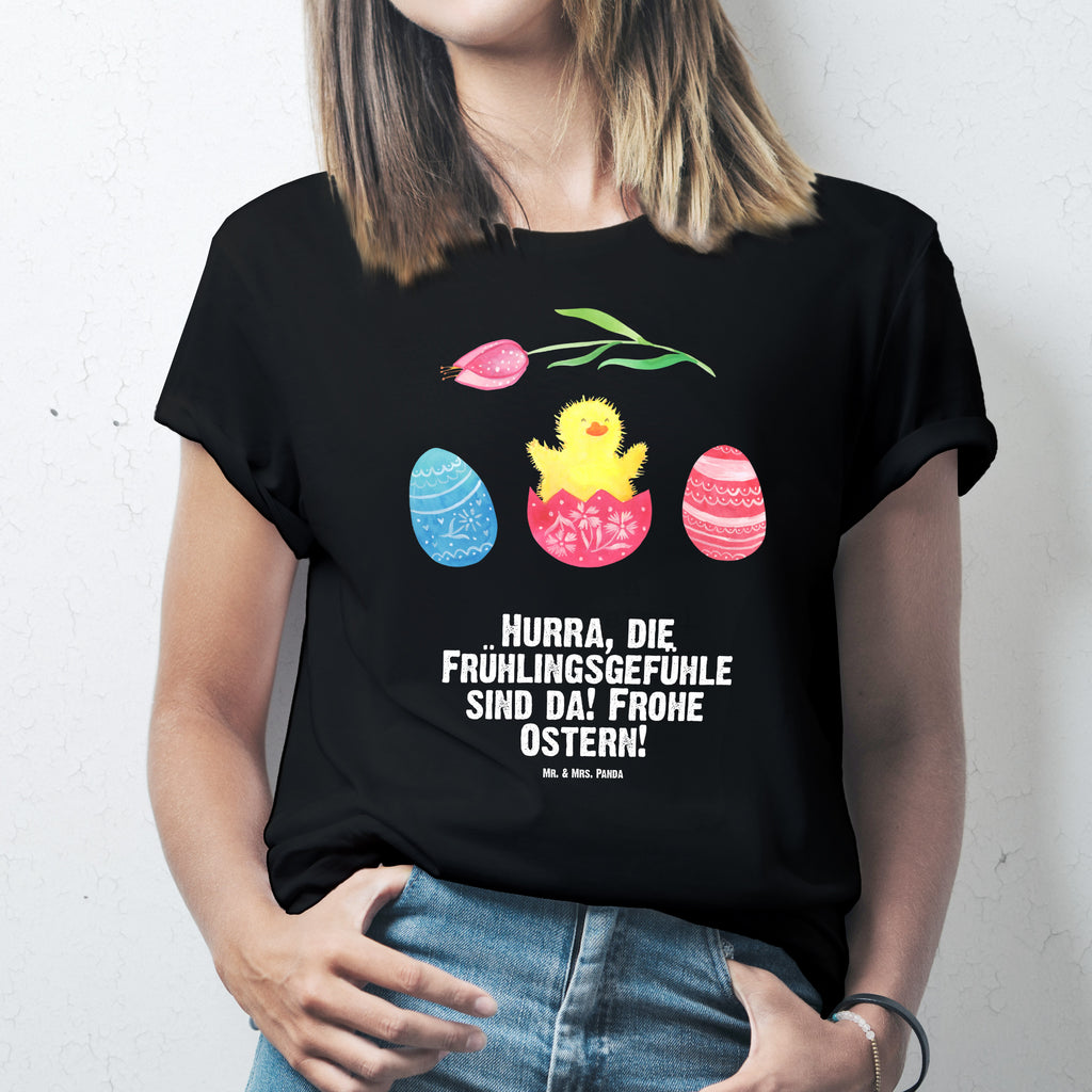 Größe L T-Shirt Küken geschlüpft T-Shirt, Shirt, Tshirt, Lustiges T-Shirt, T-Shirt mit Spruch, Party, Junggesellenabschied, Jubiläum, Geburstag, Herrn, Damen, Männer, Frauen, Schlafshirt, Nachthemd, Sprüche, Ostern, Osterhase, Ostergeschenke, Osternest, Osterdeko, Geschenk zu Ostern, Küken, Osterei, Ostereier, Ei, Frühlingsgefühle, Freude, Grüße, liebe Grüße, Frohe Ostern, Ostergrüße