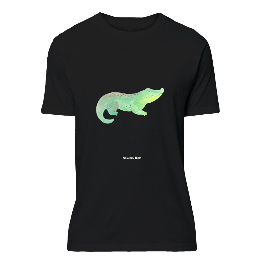 Größe M T-Shirt Krokodil T-Shirt, Shirt, Tshirt, Lustiges T-Shirt, T-Shirt mit Spruch, Party, Junggesellenabschied, Jubiläum, Geburstag, Herrn, Damen, Männer, Frauen, Schlafshirt, Nachthemd, Sprüche, Meerestiere, Meer, Urlaub, Krokodil, Krokodile, verrückt sein, spontan sein, Abenteuerlust, Reiselust, Freundin, beste Freundin, Lieblingsmensch