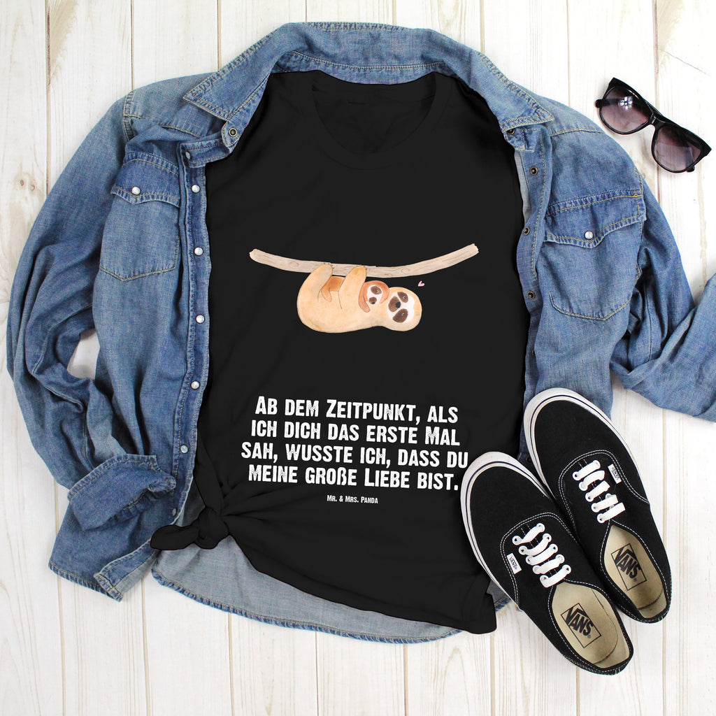Größe XXL T-Shirt Faultier mit Kind T-Shirt, Shirt, Tshirt, Lustiges T-Shirt, T-Shirt mit Spruch, Party, Junggesellenabschied, Jubiläum, Geburstag, Herrn, Damen, Männer, Frauen, Schlafshirt, Nachthemd, Sprüche, Faultier, Faultier Geschenk, Faultier Deko, Kind, Baby, Liebe, Mutter, Mama, Geburt, Kinder, Faulheit, Spaß, Niedlichkeit