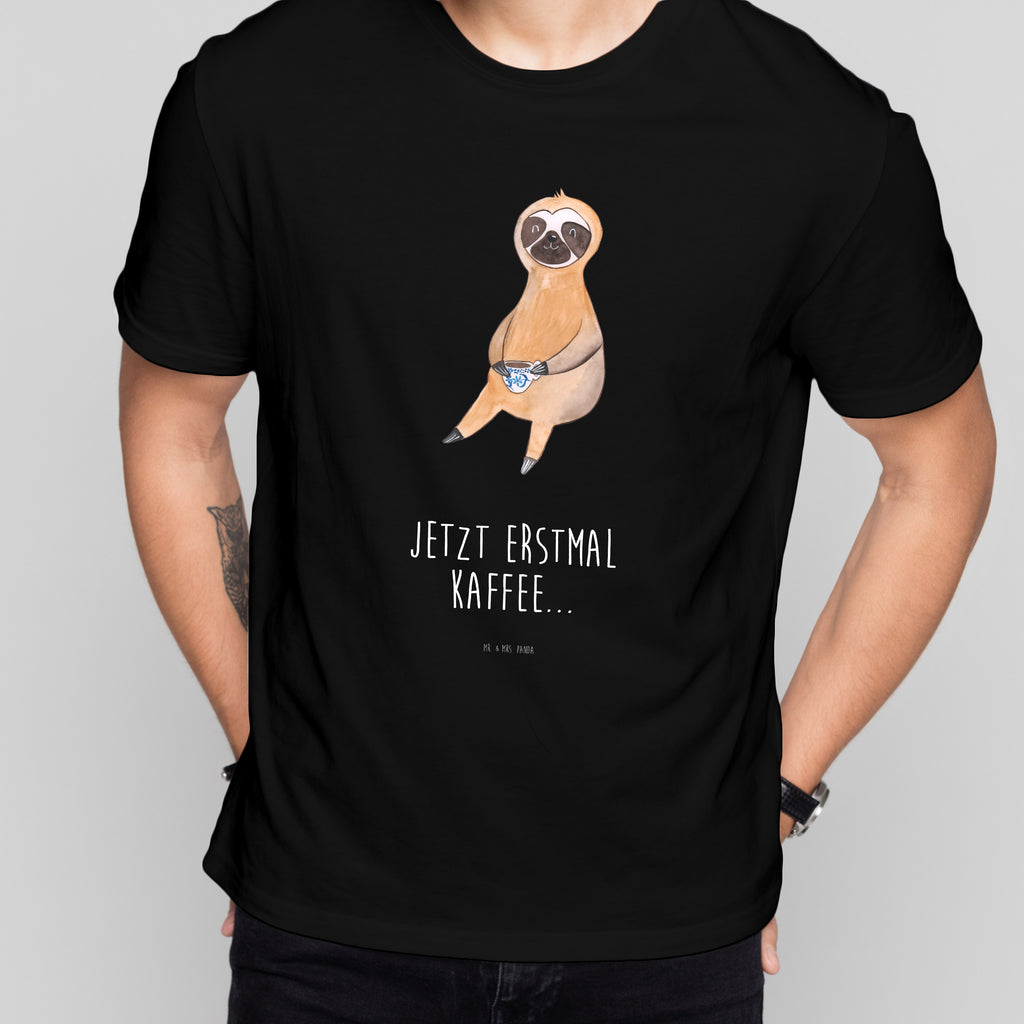 Größe S T-Shirt Faultier Kaffee T-Shirt, Shirt, Tshirt, Lustiges T-Shirt, T-Shirt mit Spruch, Party, Junggesellenabschied, Jubiläum, Geburstag, Herrn, Damen, Männer, Frauen, Schlafshirt, Nachthemd, Sprüche, Faultier, Faultier Geschenk, Faultier Deko, Faultiere, faul, Lieblingstier, Kaffee, erster Kaffee, Morgenmuffel, Frühaufsteher, Kaffeetasse, Genießer, Coffee, Kaffeegetränk