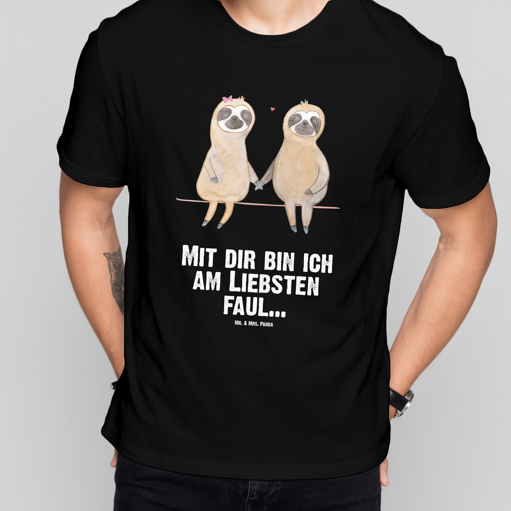 Größe S T-Shirt Faultier Pärchen T-Shirt, Shirt, Tshirt, Lustiges T-Shirt, T-Shirt mit Spruch, Party, Junggesellenabschied, Jubiläum, Geburstag, Herrn, Damen, Männer, Frauen, Schlafshirt, Nachthemd, Sprüche, Faultier, Faultier Geschenk, Faultier Deko, Faultiere, faul, Lieblingstier, Liebe, Liebespaar, Faultierliebe, Faultierpärchen, verliebt, verlobt, gemeinsam, relaxen, Pärchen, Beziehung, Langsamkeit