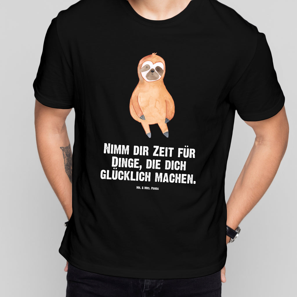 Größe M T-Shirt Faultier Zufrieden T-Shirt, Shirt, Tshirt, Lustiges T-Shirt, T-Shirt mit Spruch, Party, Junggesellenabschied, Jubiläum, Geburstag, Herrn, Damen, Männer, Frauen, Schlafshirt, Nachthemd, Sprüche, Faultier, Faultier Geschenk, Faultier Deko, Faultiere, faul, Lieblingstier, Pause, relaxen, Glück, glücklich, zufrieden, happy, Zufriedenheit, Gelassenheit, Ruhe, Frieden