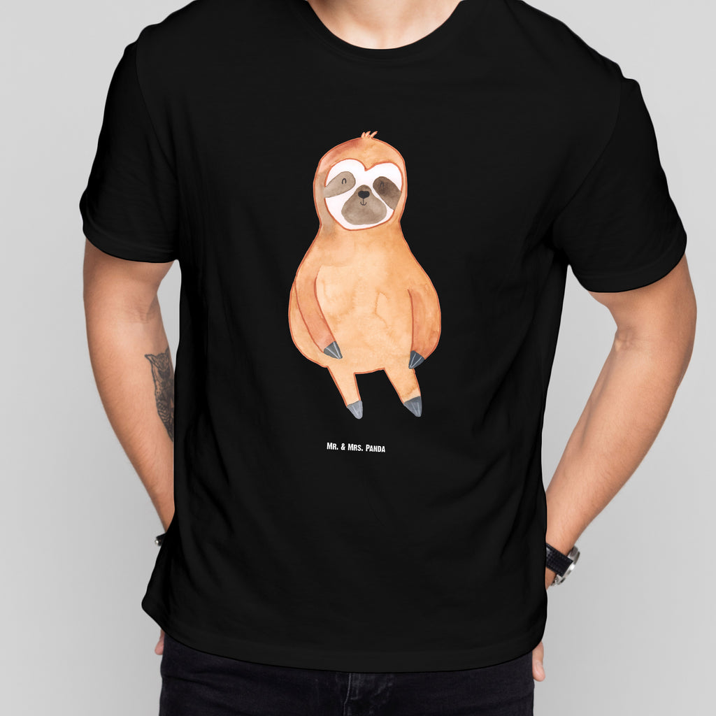 Größe M T-Shirt Faultier Zufrieden T-Shirt, Shirt, Tshirt, Lustiges T-Shirt, T-Shirt mit Spruch, Party, Junggesellenabschied, Jubiläum, Geburstag, Herrn, Damen, Männer, Frauen, Schlafshirt, Nachthemd, Sprüche, Faultier, Faultier Geschenk, Faultier Deko, Faultiere, faul, Lieblingstier, Pause, relaxen, Glück, glücklich, zufrieden, happy, Zufriedenheit, Gelassenheit, Ruhe, Frieden