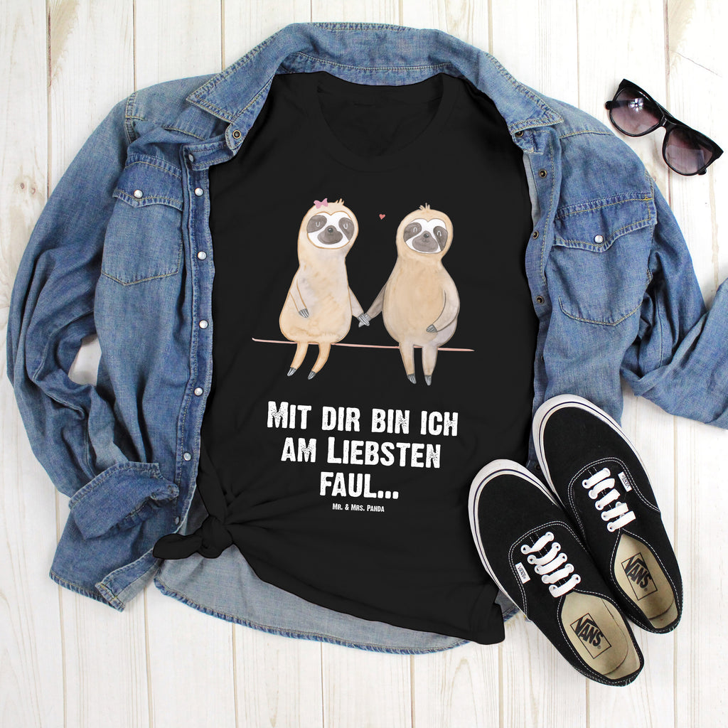 Größe XL T-Shirt Faultier Pärchen T-Shirt, Shirt, Tshirt, Lustiges T-Shirt, T-Shirt mit Spruch, Party, Junggesellenabschied, Jubiläum, Geburstag, Herrn, Damen, Männer, Frauen, Schlafshirt, Nachthemd, Sprüche, Faultier, Faultier Geschenk, Faultier Deko, Faultiere, faul, Lieblingstier, Liebe, Liebespaar, Faultierliebe, Faultierpärchen, verliebt, verlobt, gemeinsam, relaxen, Pärchen, Beziehung, Langsamkeit