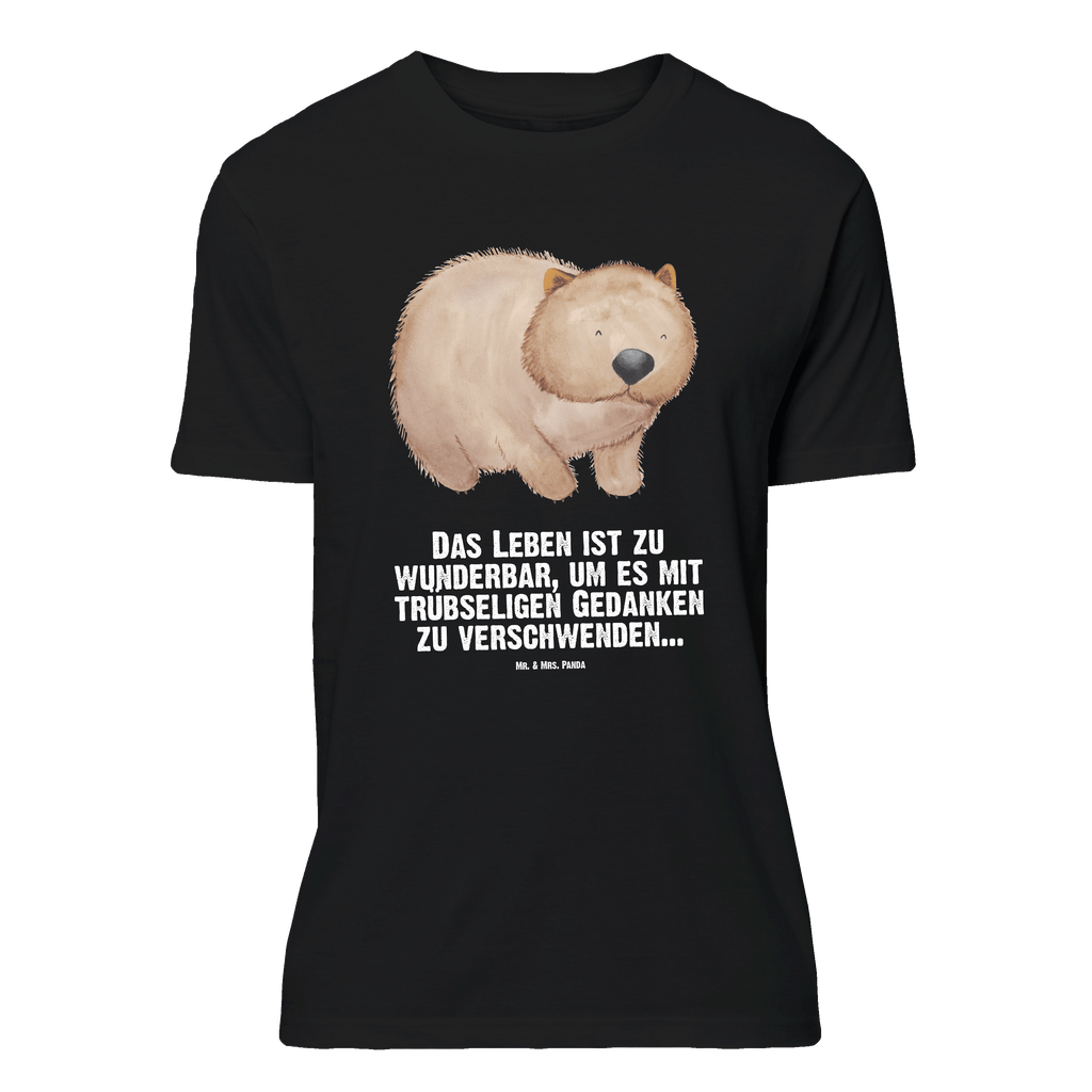 Größe XL T-Shirt Wombat T-Shirt, Shirt, Tshirt, Lustiges T-Shirt, T-Shirt mit Spruch, Party, Junggesellenabschied, Jubiläum, Geburstag, Herrn, Damen, Männer, Frauen, Schlafshirt, Nachthemd, Sprüche, Tiermotive, Gute Laune, lustige Sprüche, Tiere, Wombat, Das Leben ist schön, Motivation, Spruch, Australien