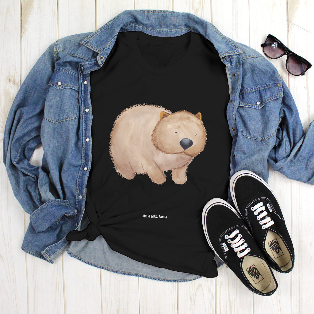 Größe XL T-Shirt Wombat T-Shirt, Shirt, Tshirt, Lustiges T-Shirt, T-Shirt mit Spruch, Party, Junggesellenabschied, Jubiläum, Geburstag, Herrn, Damen, Männer, Frauen, Schlafshirt, Nachthemd, Sprüche, Tiermotive, Gute Laune, lustige Sprüche, Tiere, Wombat, Das Leben ist schön, Motivation, Spruch, Australien