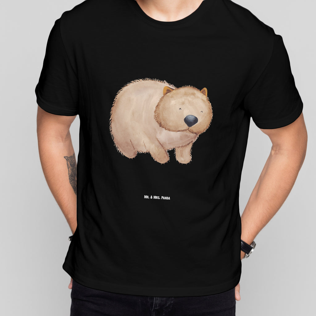 Größe XL T-Shirt Wombat T-Shirt, Shirt, Tshirt, Lustiges T-Shirt, T-Shirt mit Spruch, Party, Junggesellenabschied, Jubiläum, Geburstag, Herrn, Damen, Männer, Frauen, Schlafshirt, Nachthemd, Sprüche, Tiermotive, Gute Laune, lustige Sprüche, Tiere, Wombat, Das Leben ist schön, Motivation, Spruch, Australien